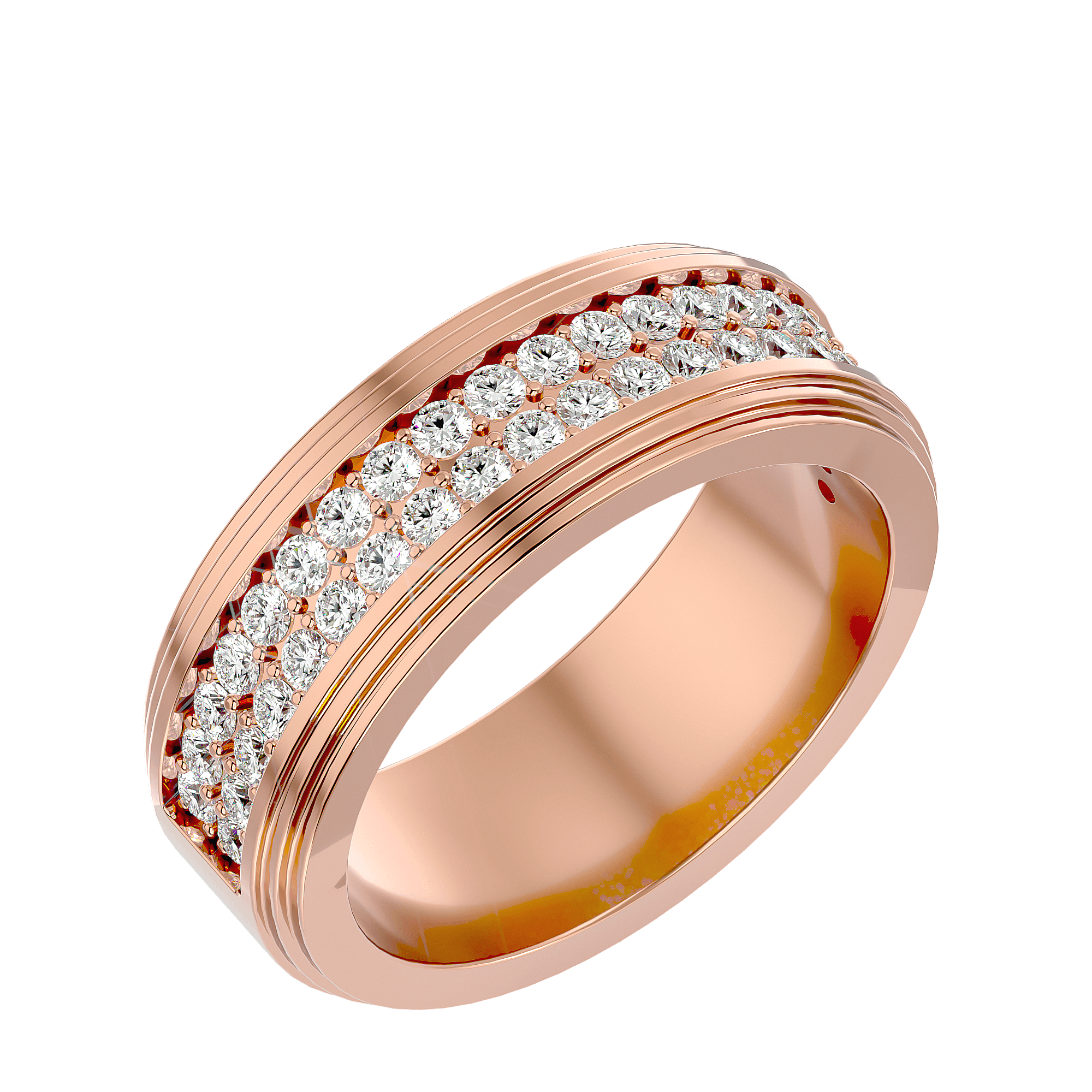 Giavanna Diamond Mens Rings