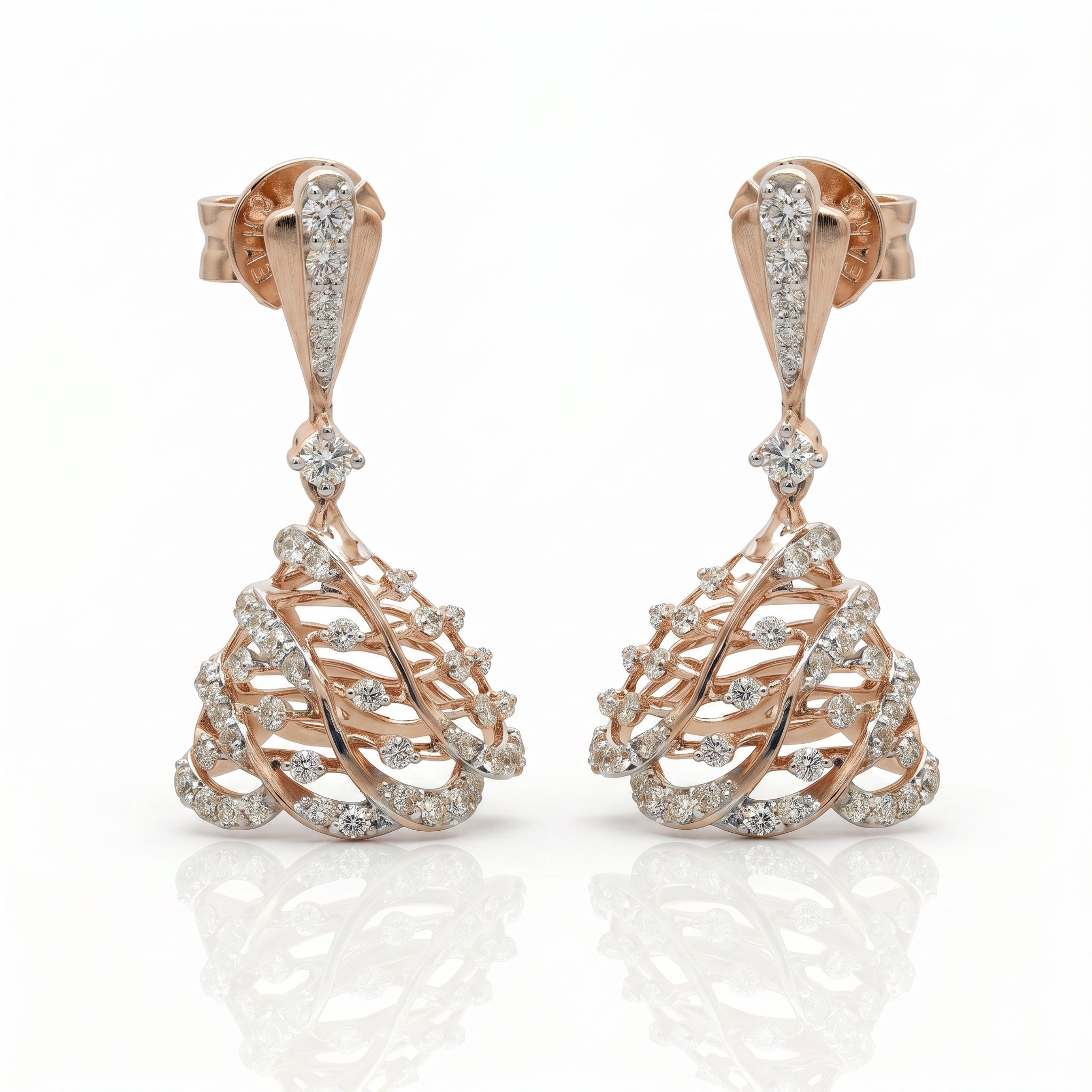 Nyx Aurelia Lab Grown Diamond Drop Jhumka