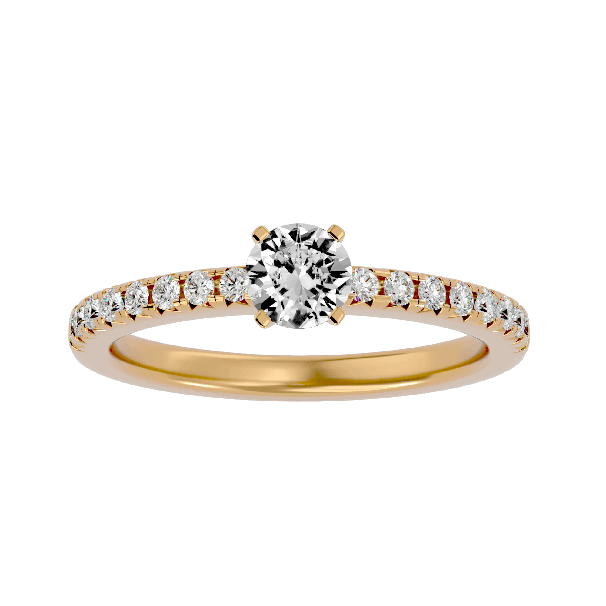 Amaris Diamond Solitaire Ring