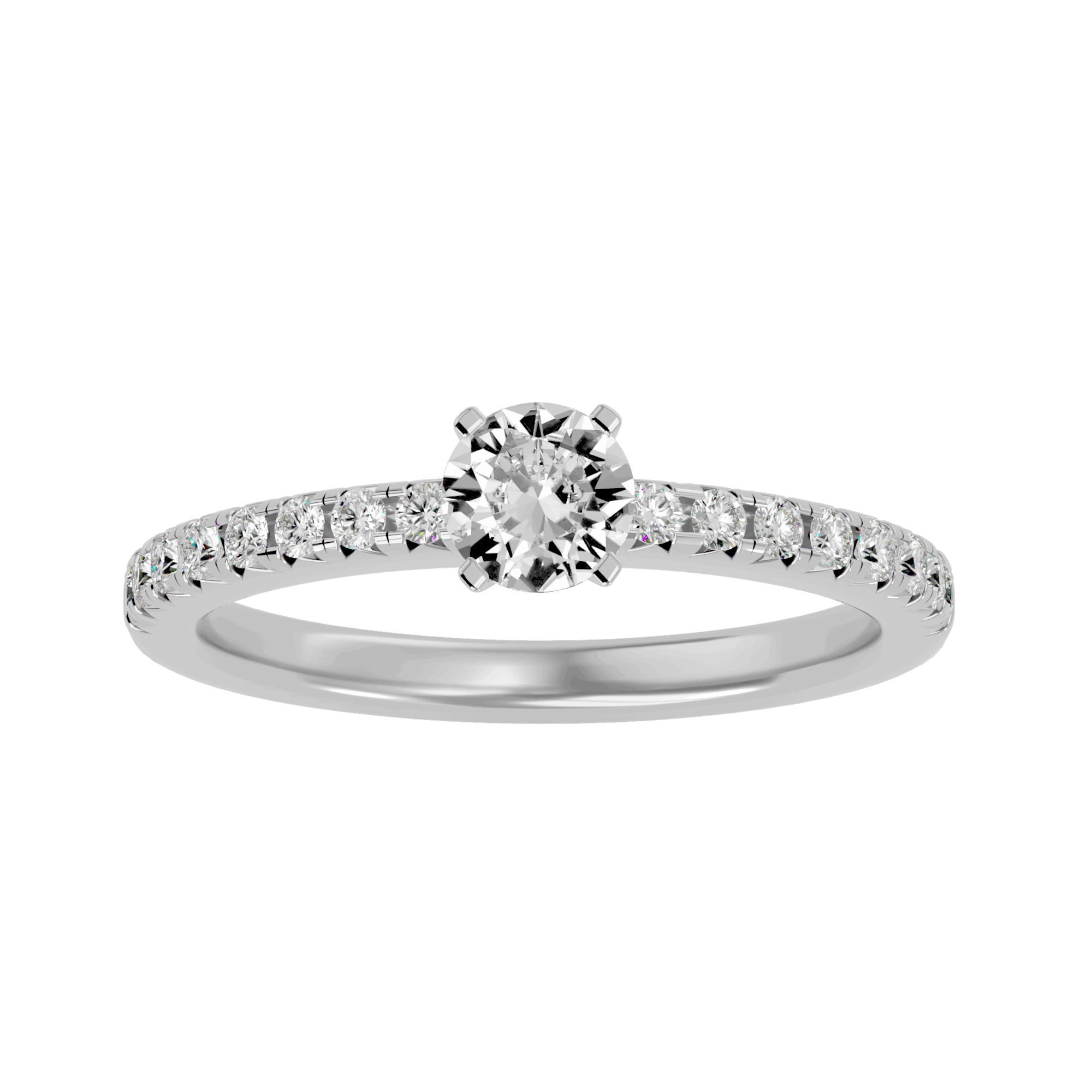 Amaris Diamond Solitaire Ring