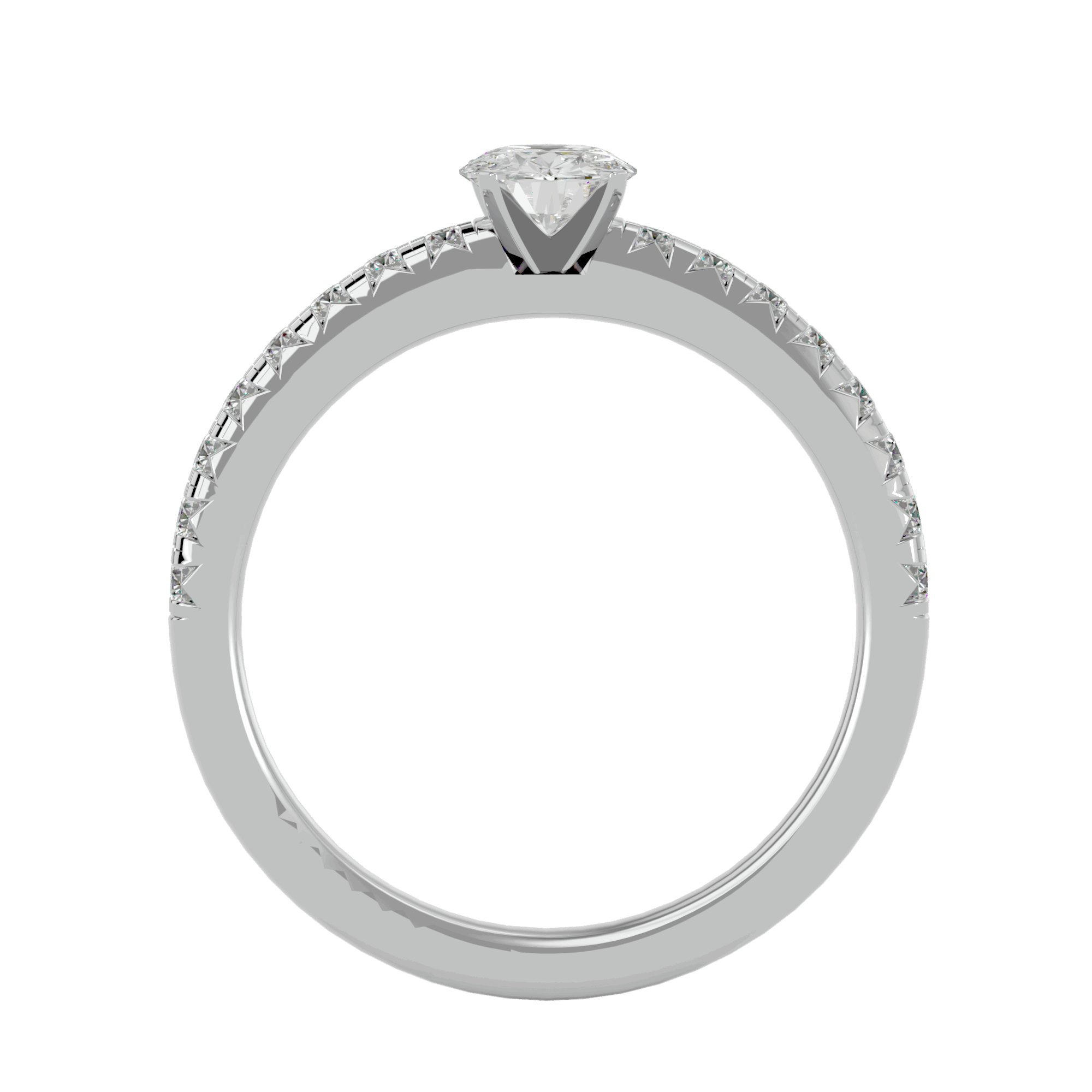 Amaris Diamond Solitaire Ring
