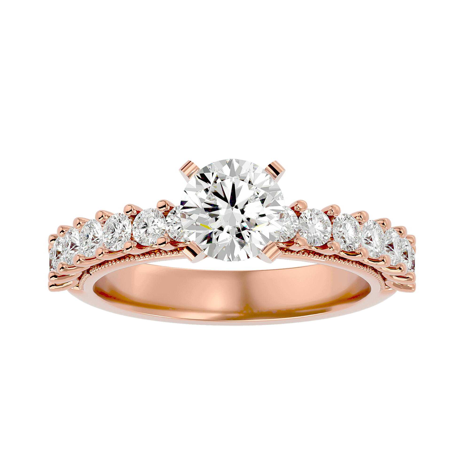 Allison Diamond Solitaire Ring