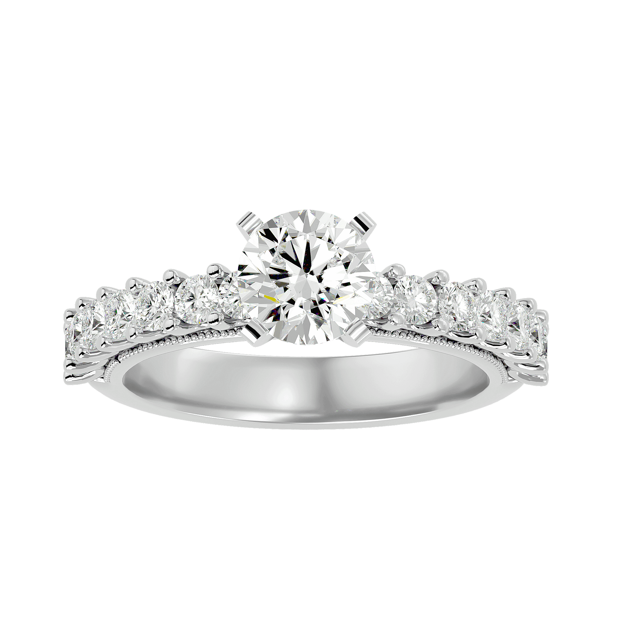 Allison Diamond Solitaire Ring
