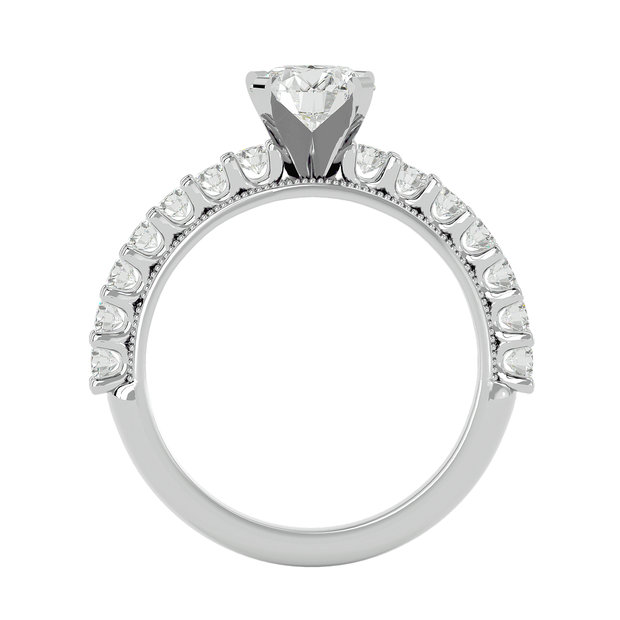 Allison Diamond Solitaire Ring