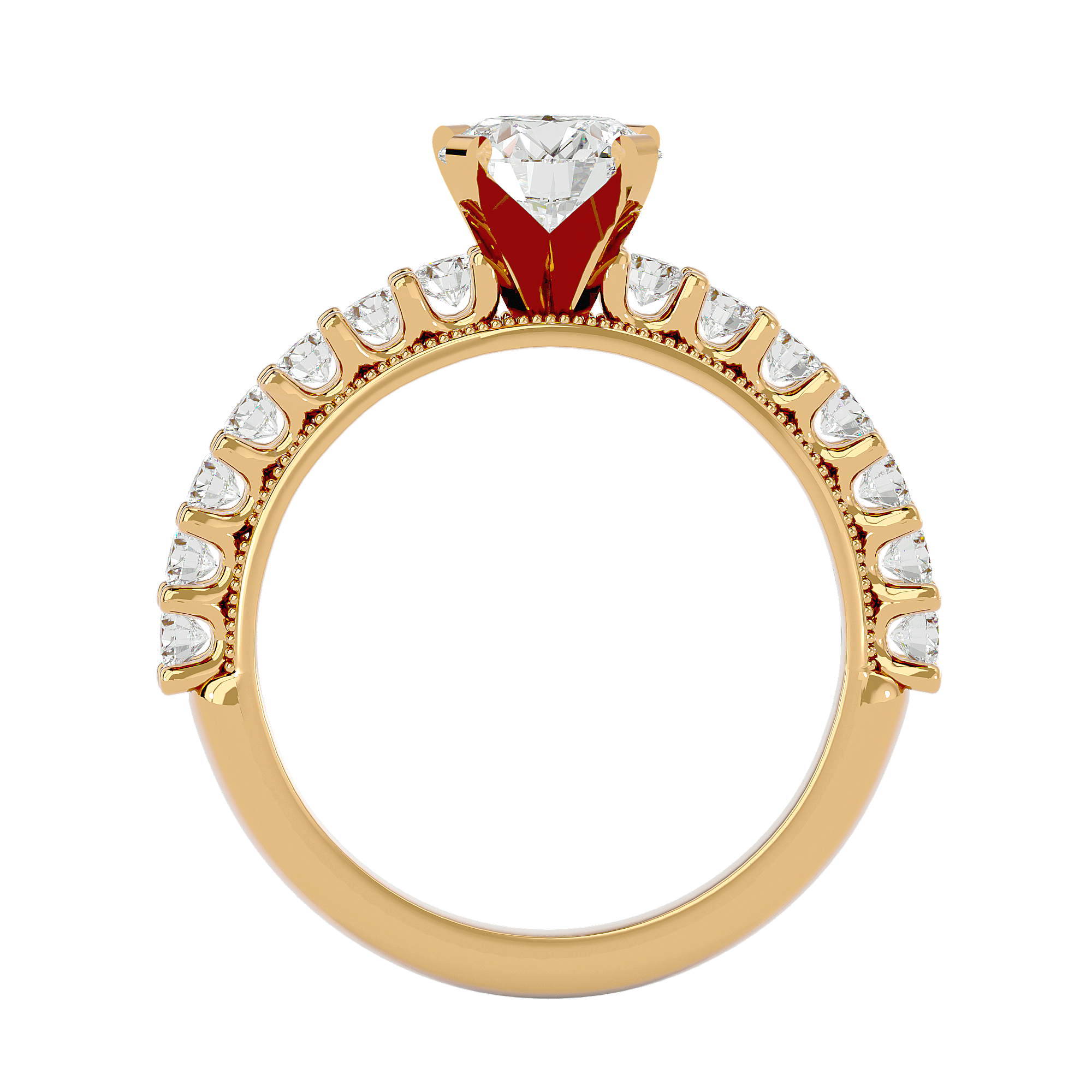 Allison Diamond Solitaire Ring
