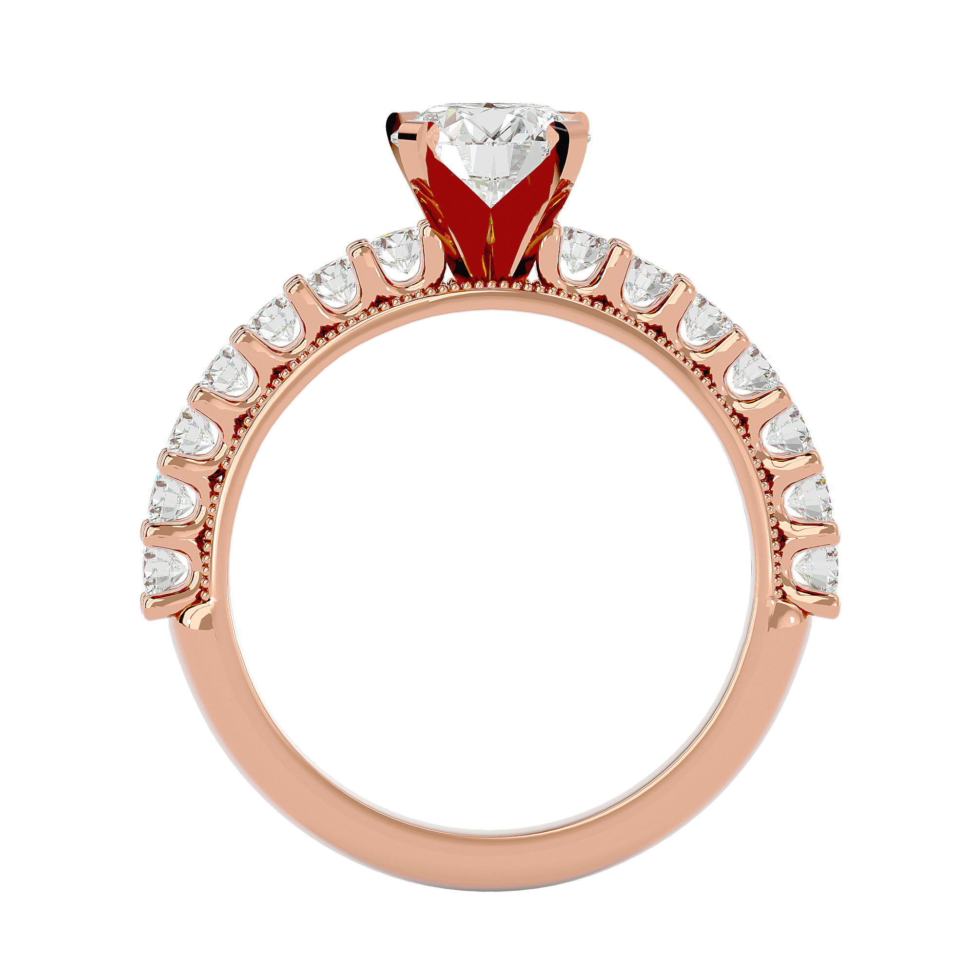 Allison Diamond Solitaire Ring