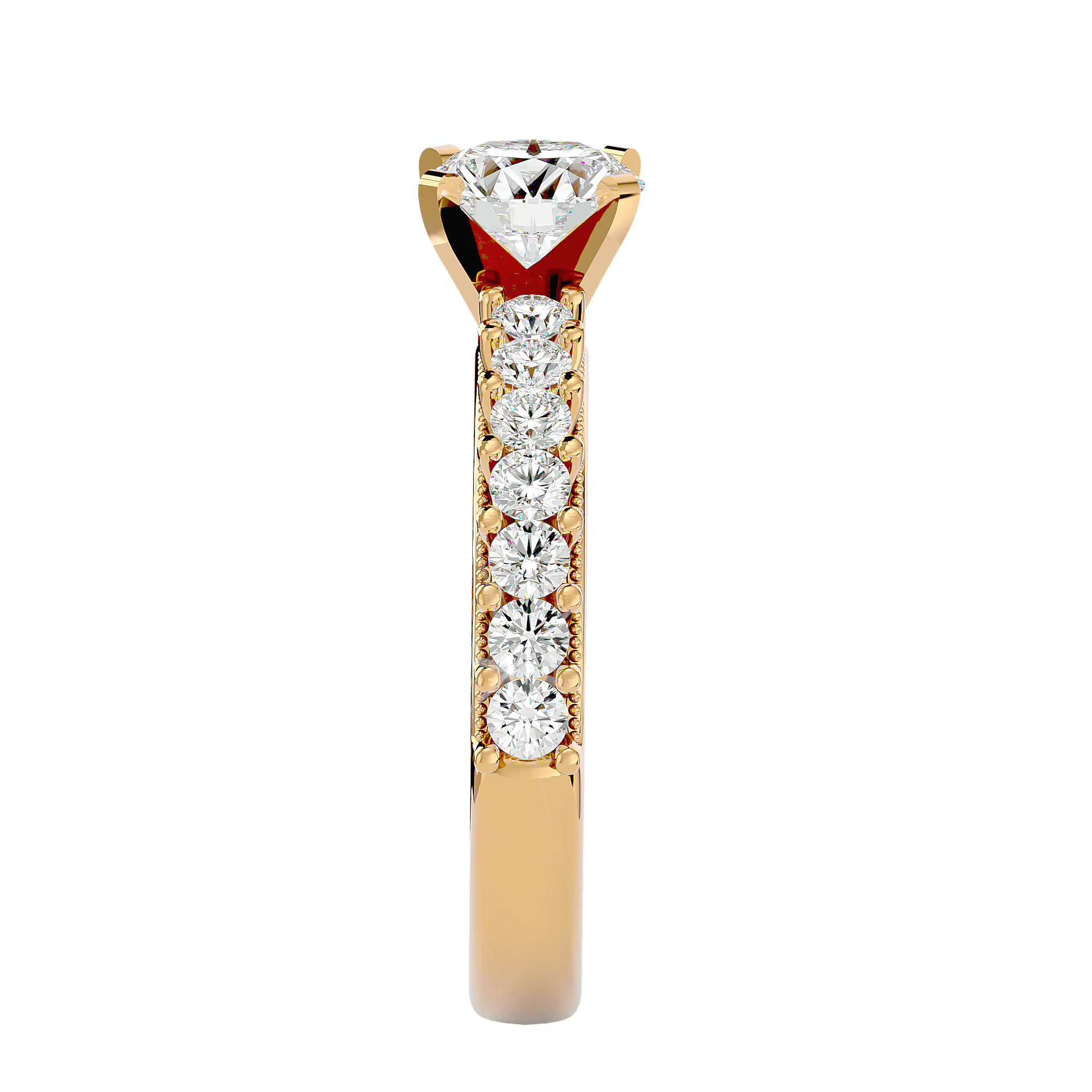 Allison Diamond Solitaire Ring