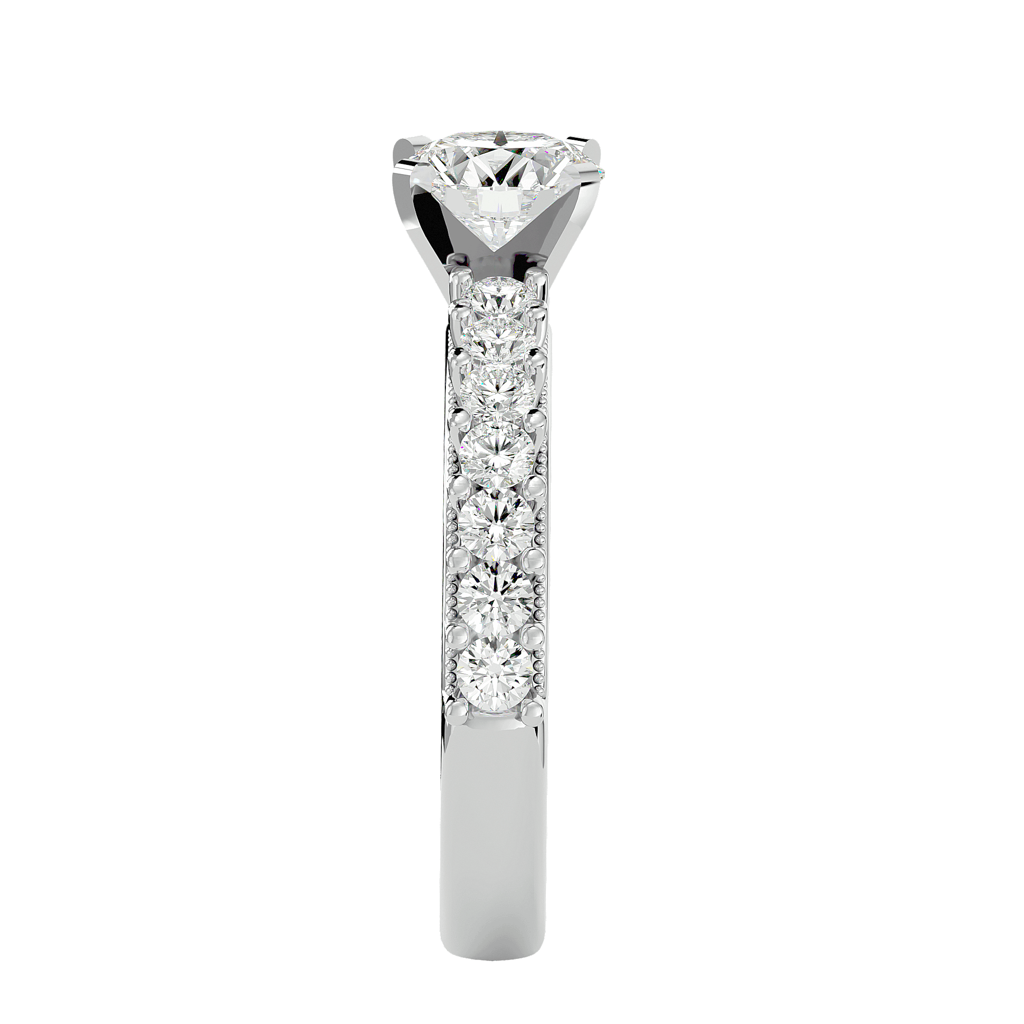Allison Diamond Solitaire Ring