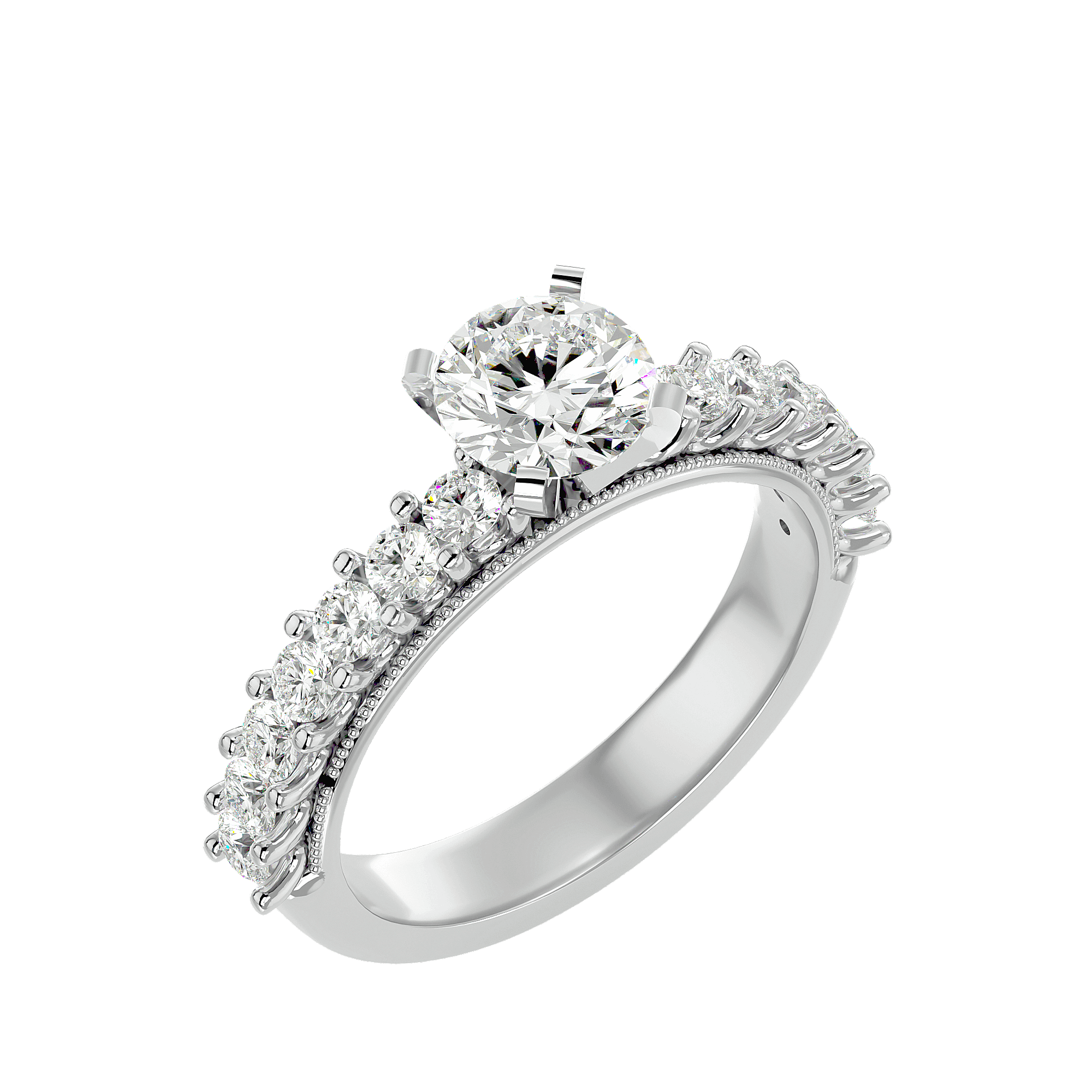 Allison Diamond Solitaire Ring