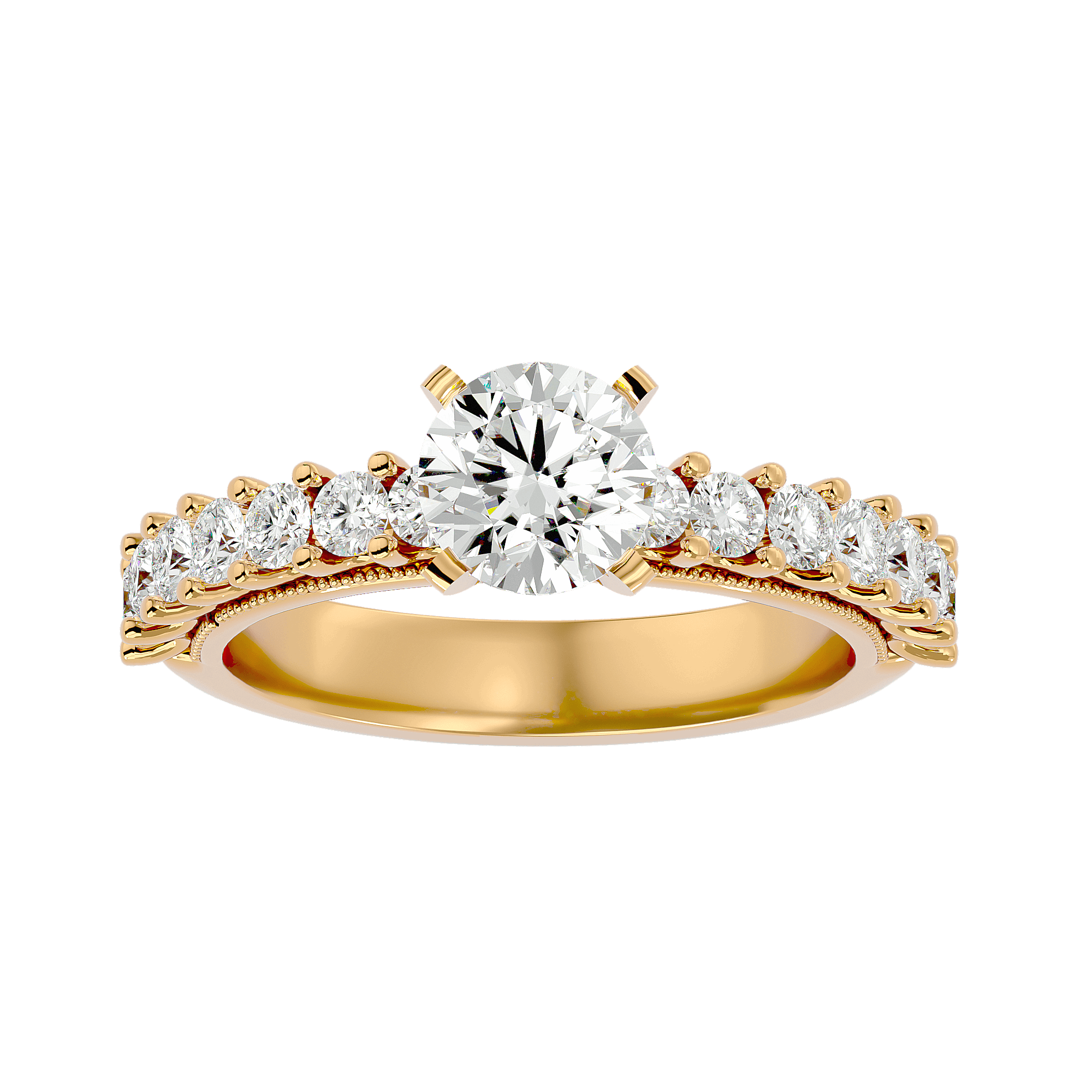 Amelia Diamond Solitaire Ring