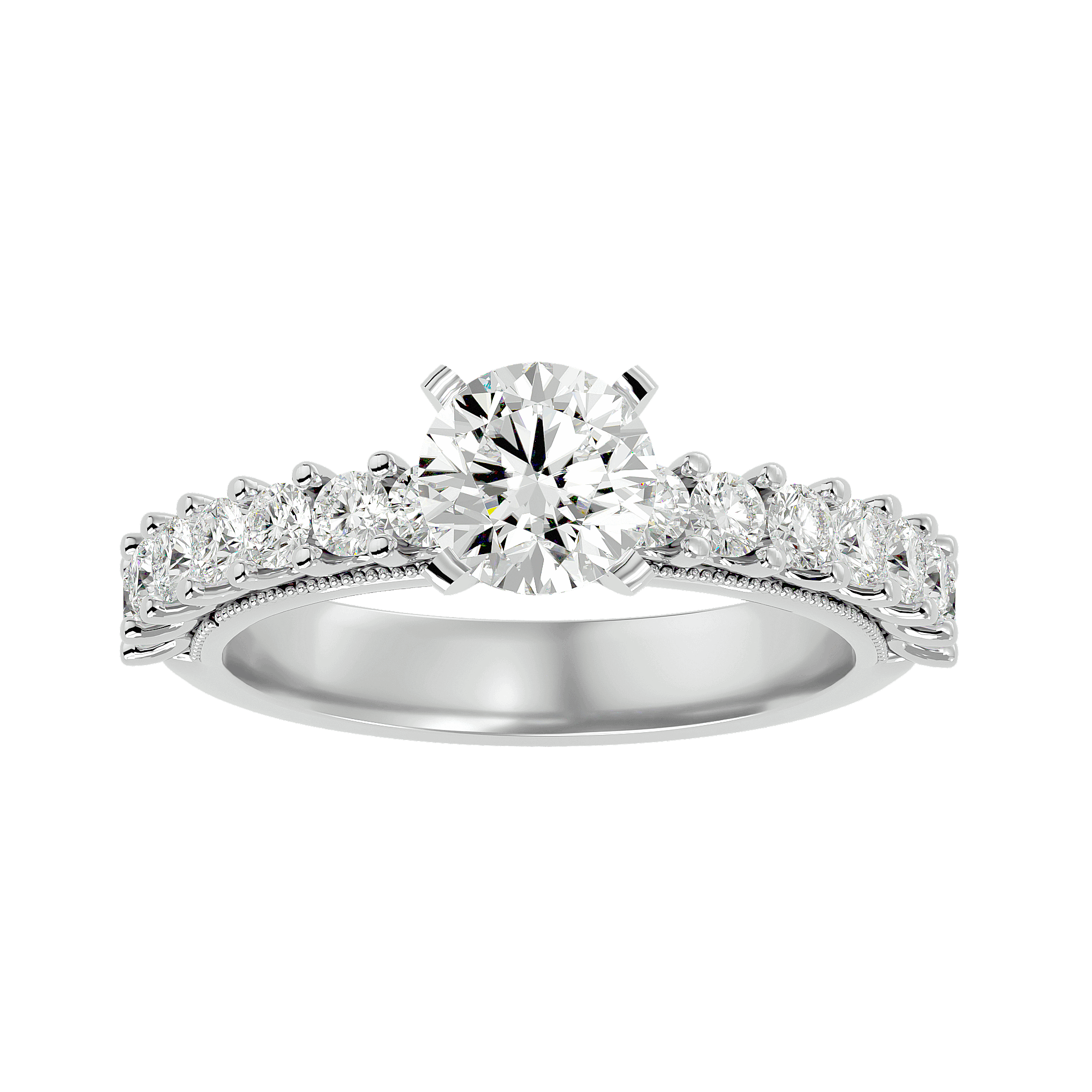 Amelia Diamond Solitaire Ring