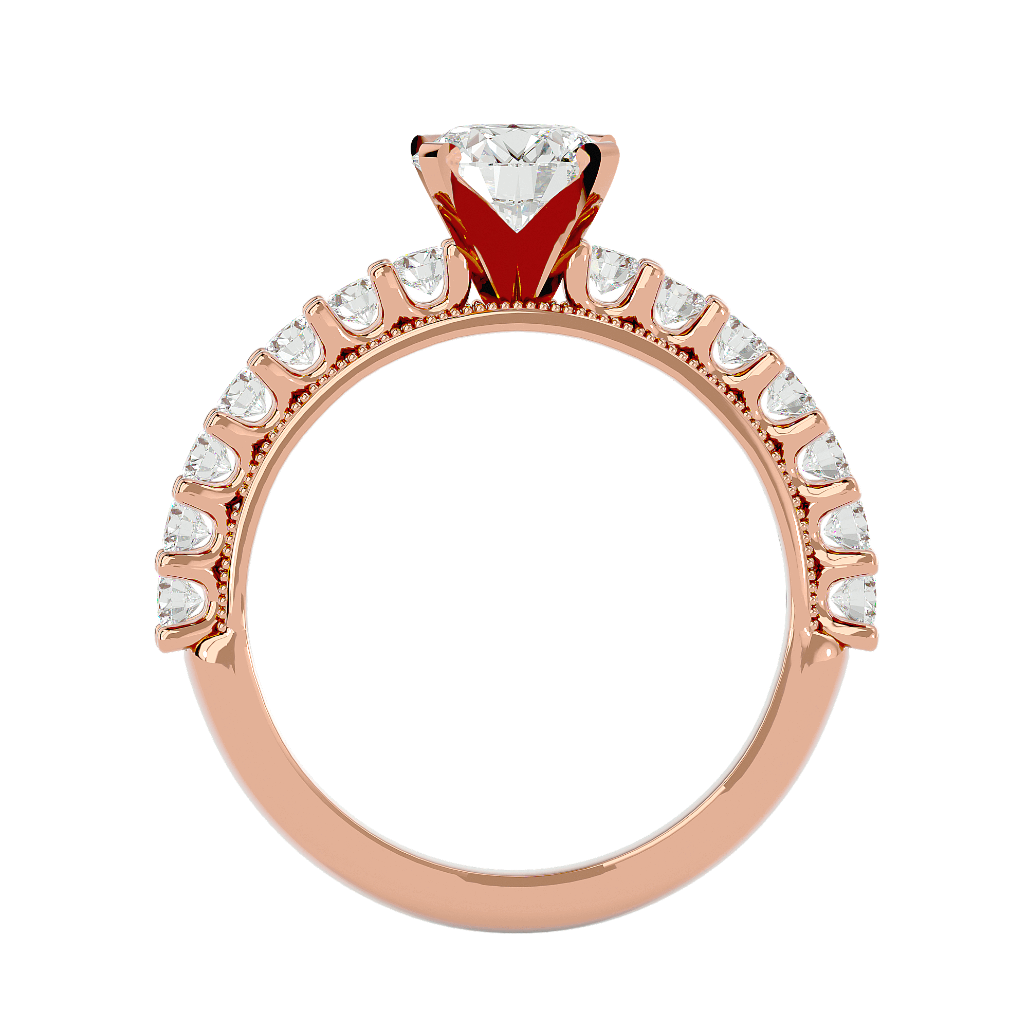 Amelia Diamond Solitaire Ring