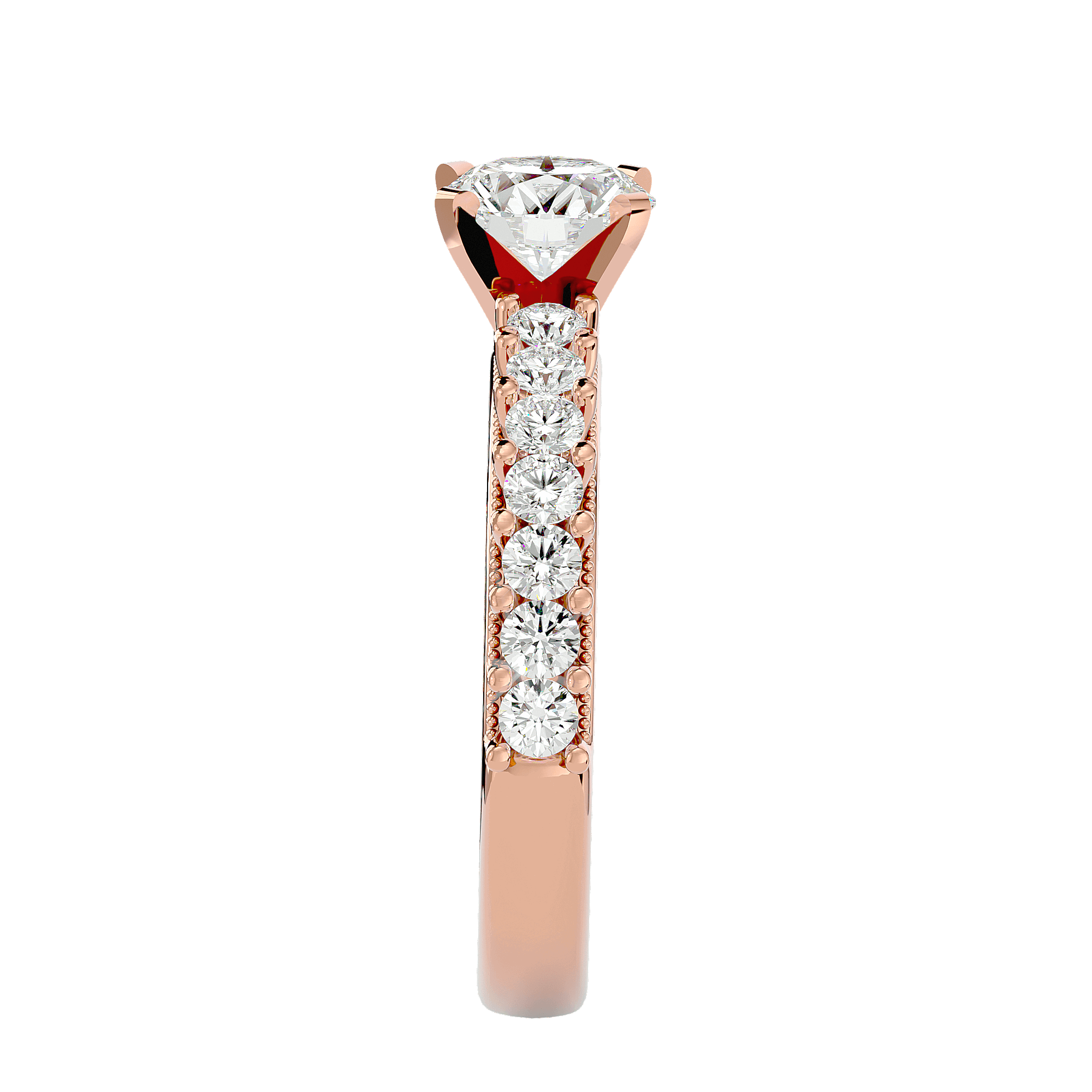 Amelia Diamond Solitaire Ring