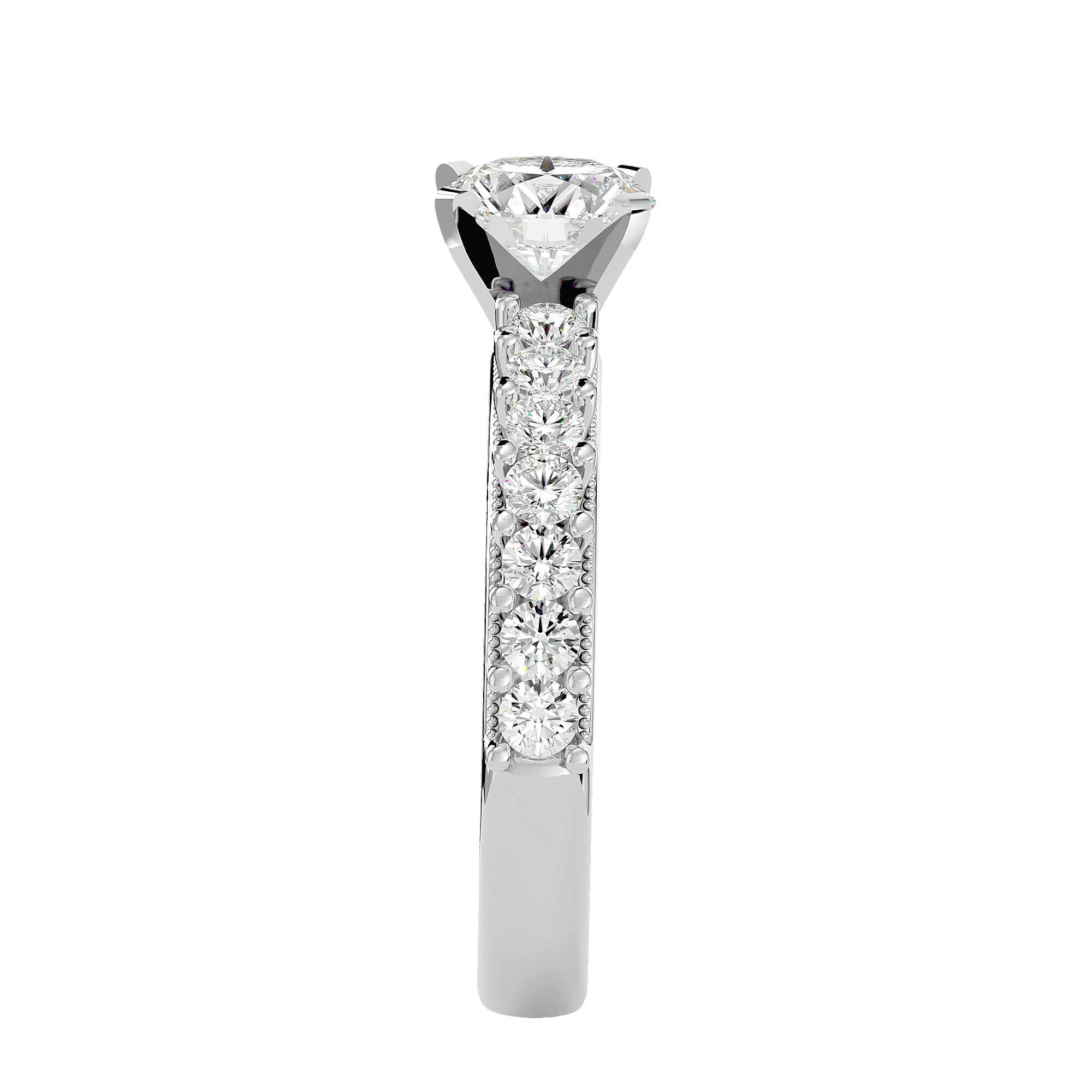 Amelia Diamond Solitaire Ring