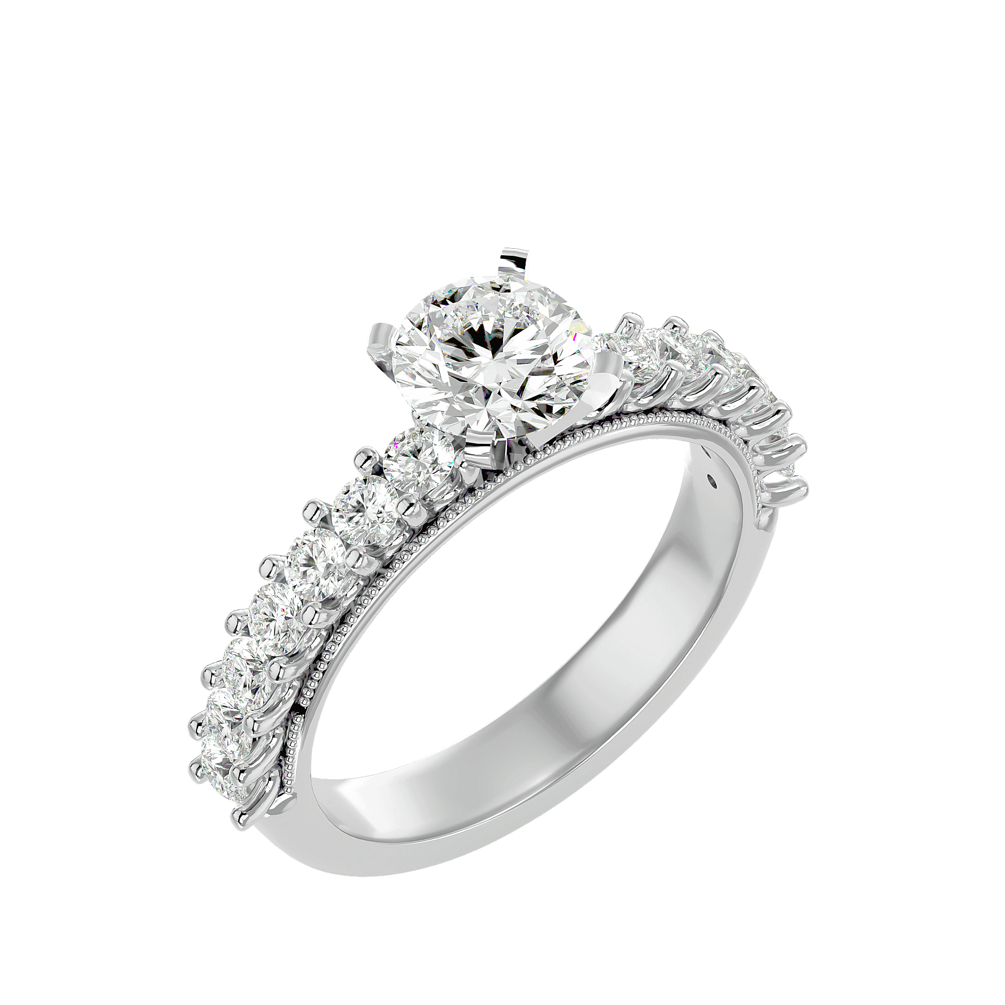 Amelia Diamond Solitaire Ring