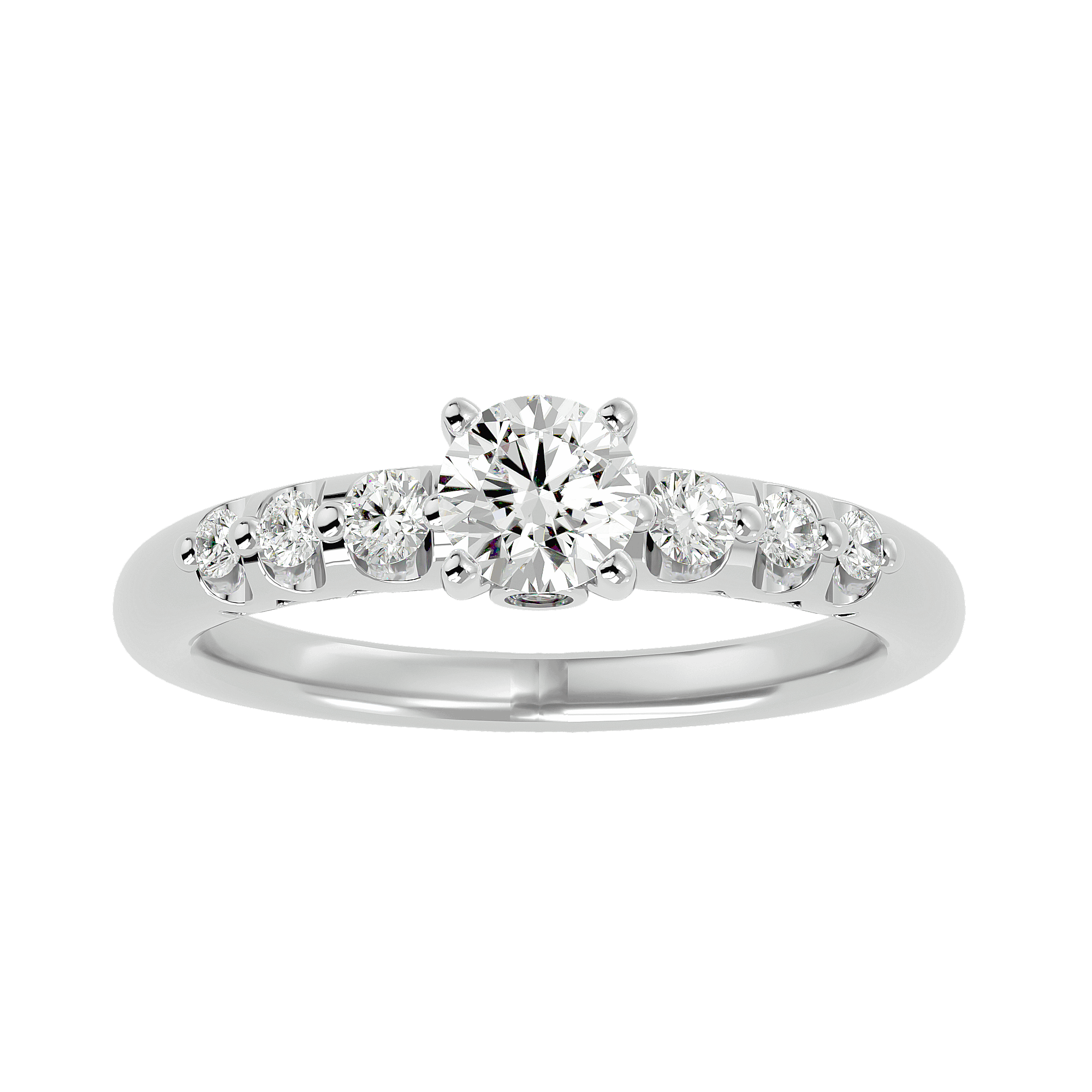 Ariana Diamond Solitaire Ring