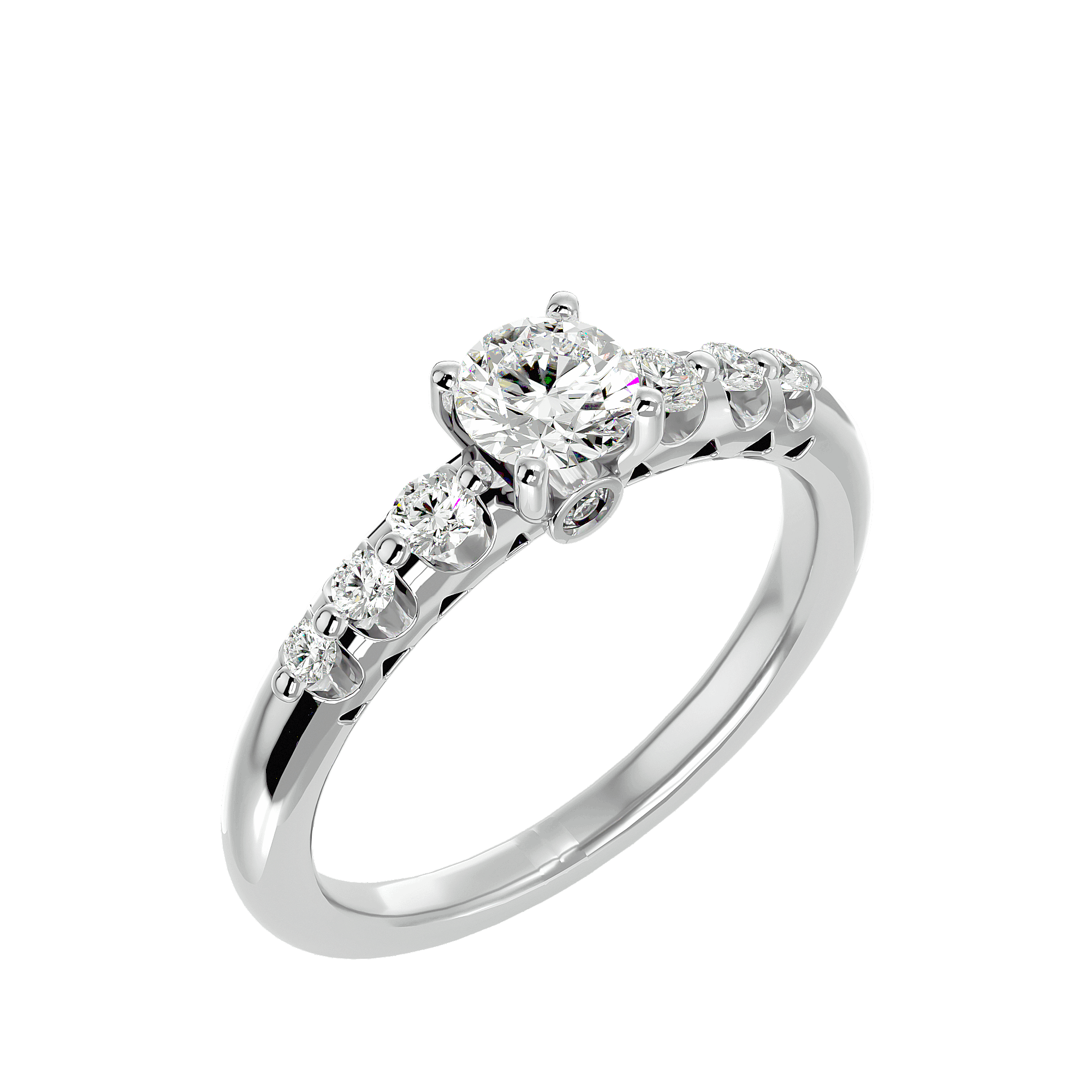Ariana Diamond Solitaire Ring