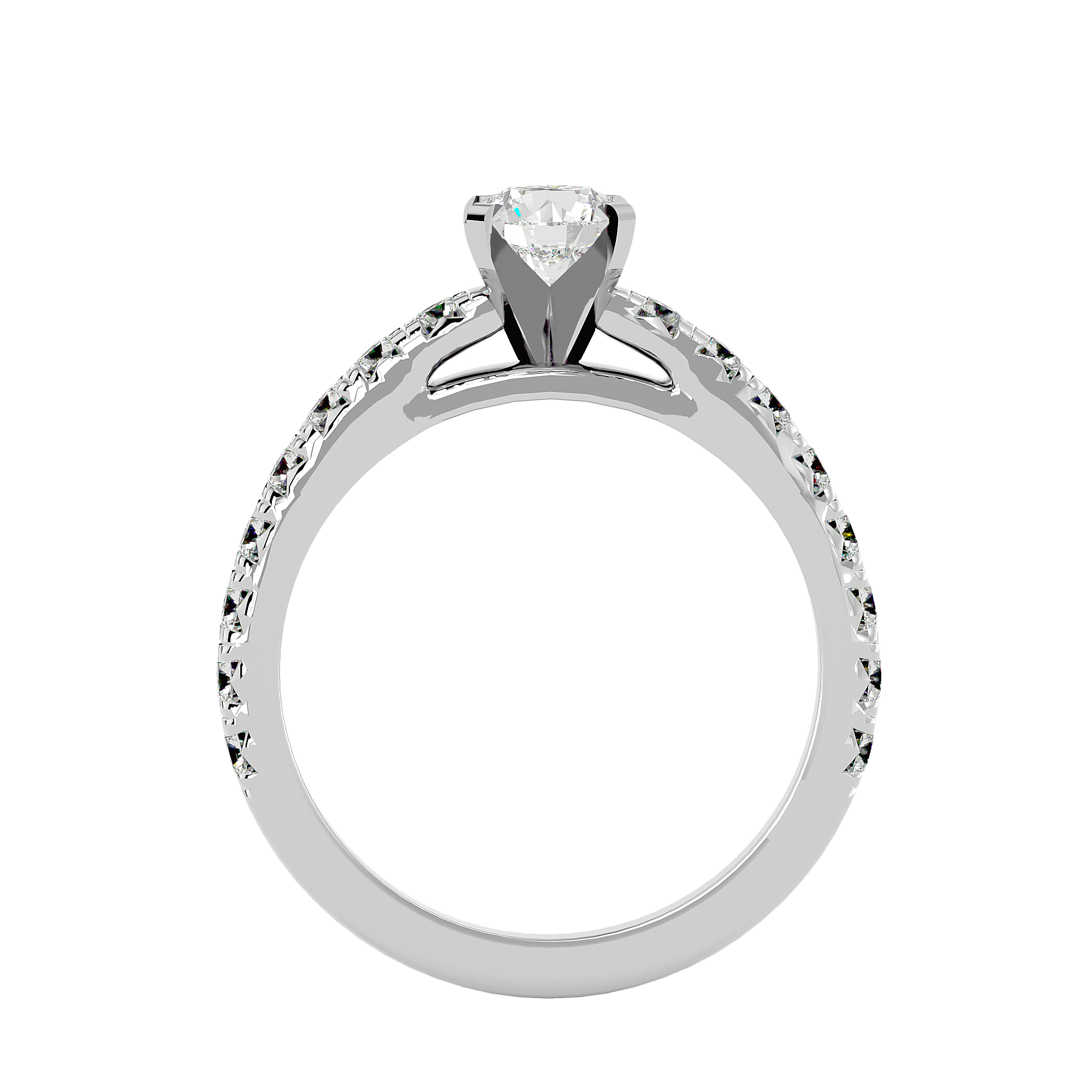 Beatrice Diamond Solitaire Ring