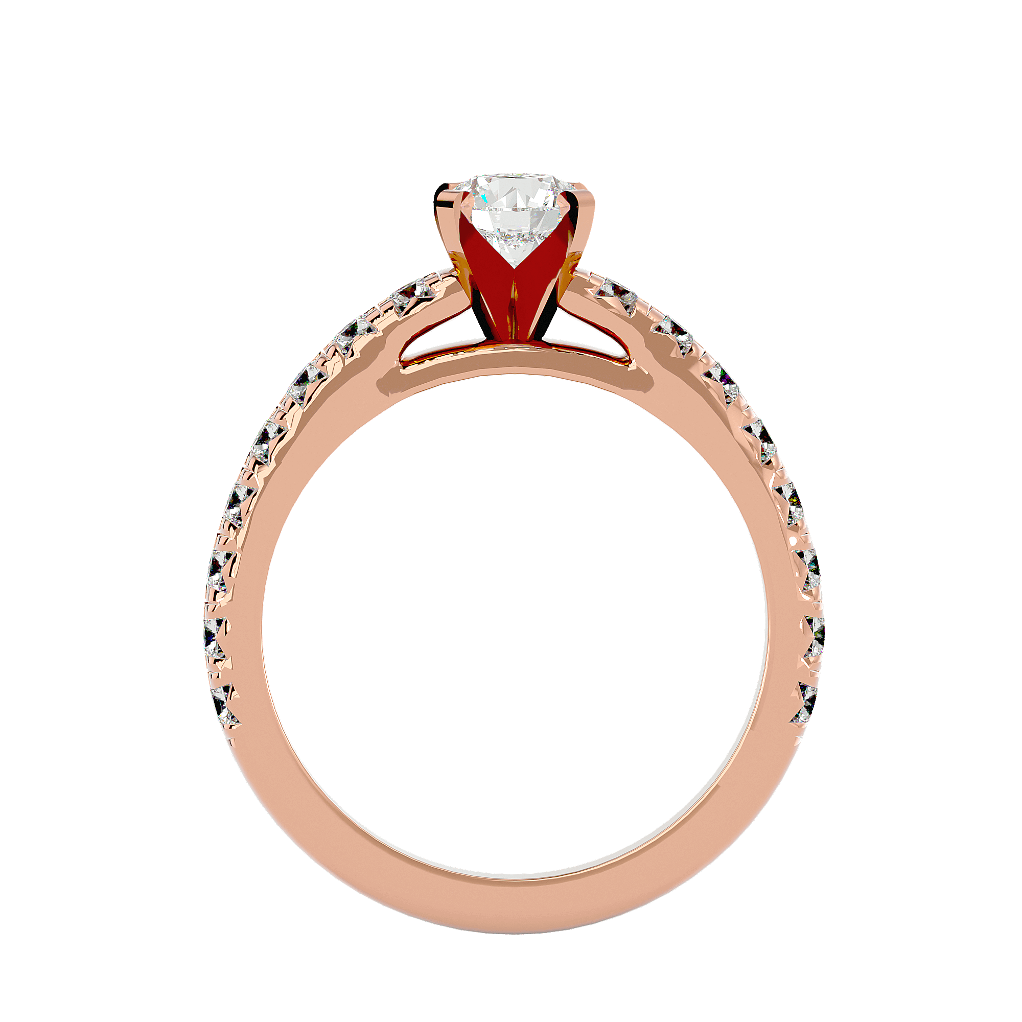 Beatrice Diamond Solitaire Ring