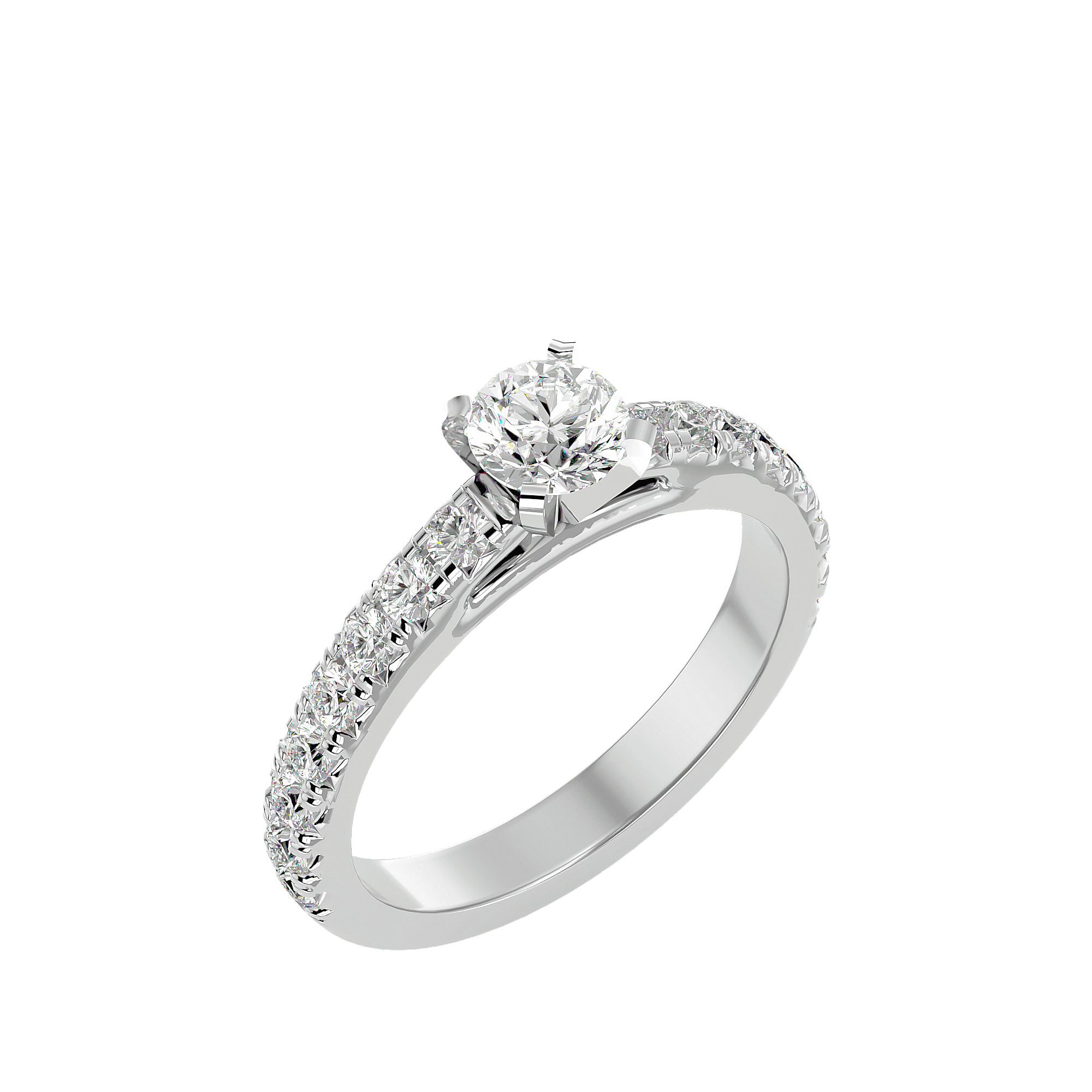 Beatrice Diamond Solitaire Ring