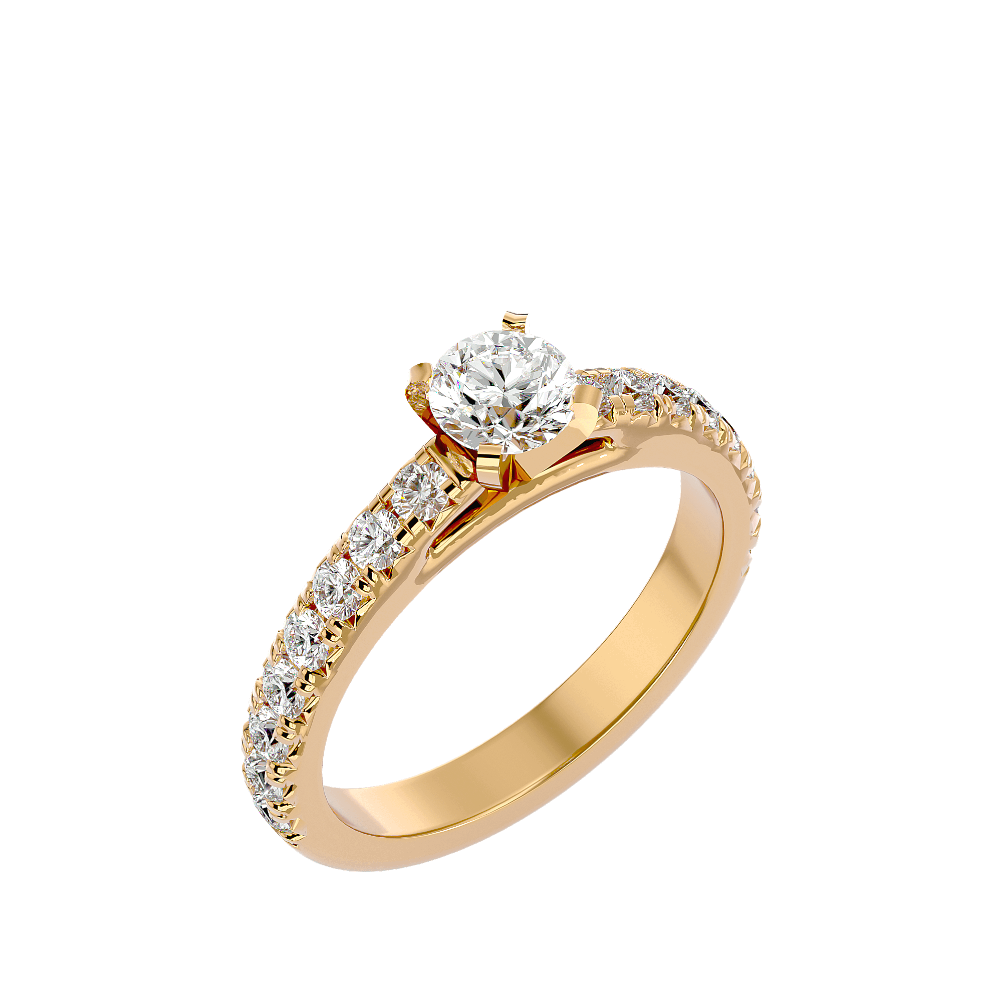 Beatrice Diamond Solitaire Ring