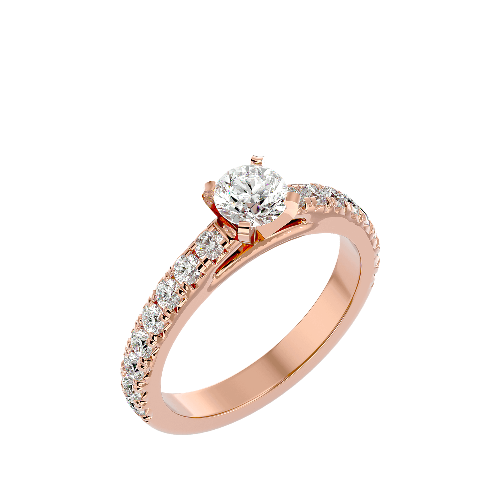 Beatrice Diamond Solitaire Ring