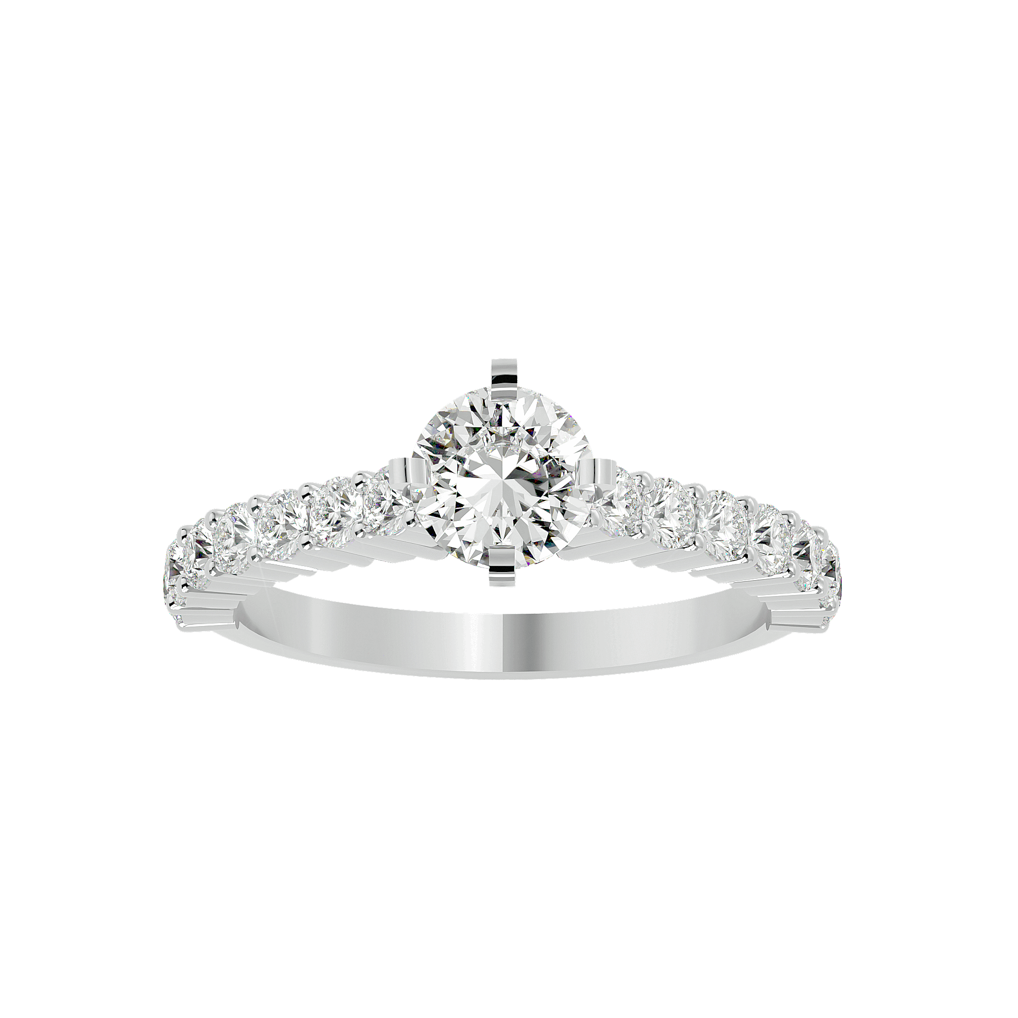 Bizzy Diamond Solitaire Ring