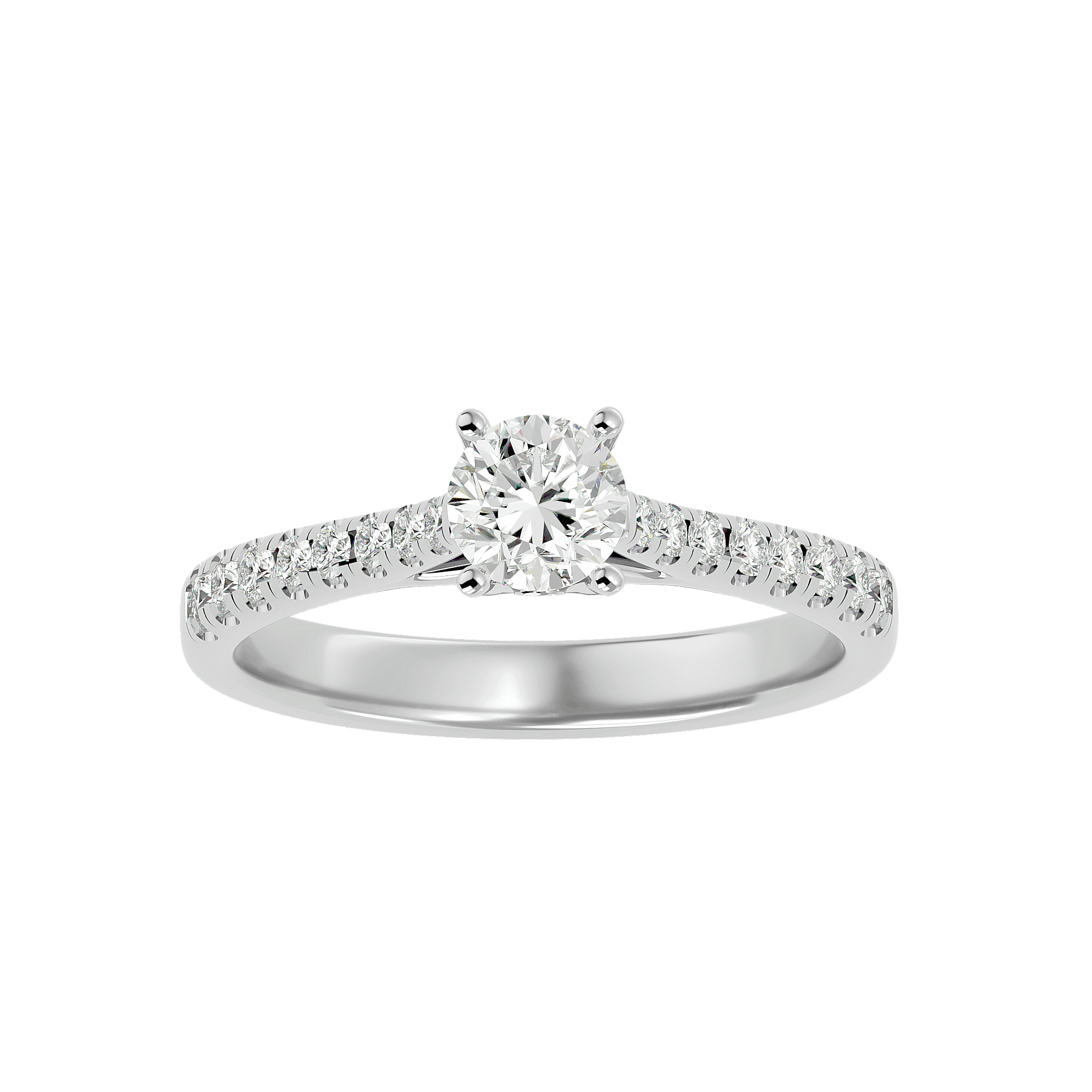 Brittany Diamond Solitaire Ring