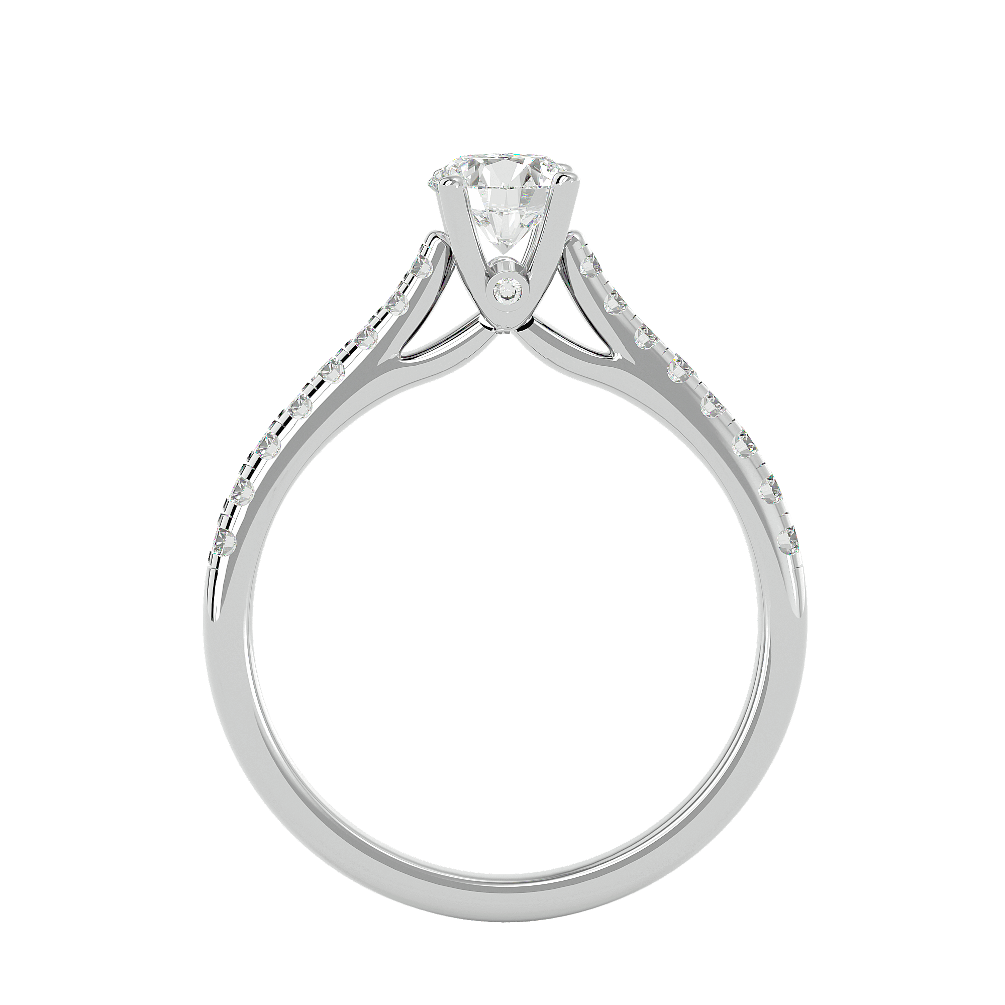Brittany Diamond Solitaire Ring