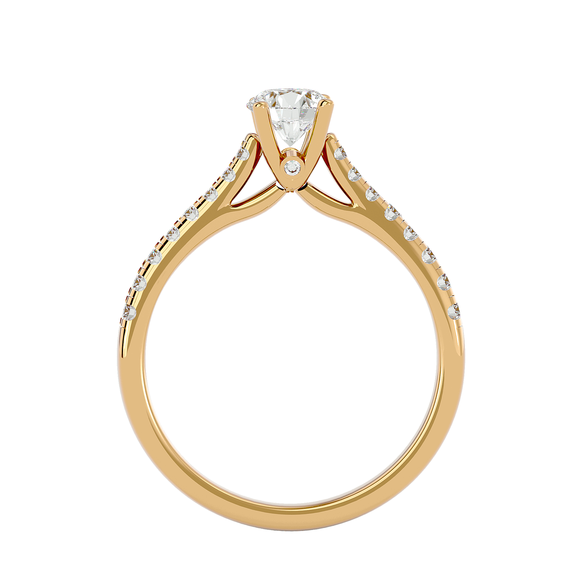Brittany Diamond Solitaire Ring