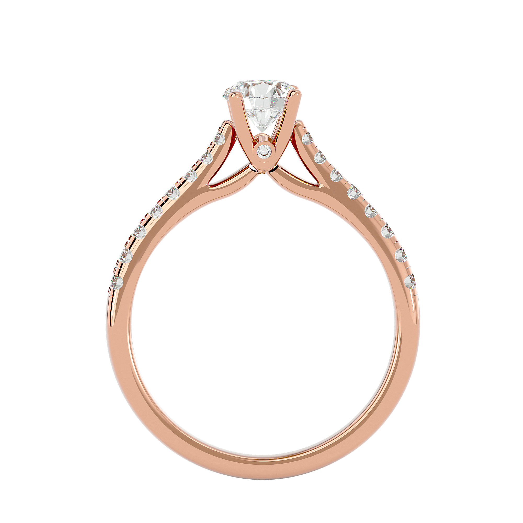 Brittany Diamond Solitaire Ring