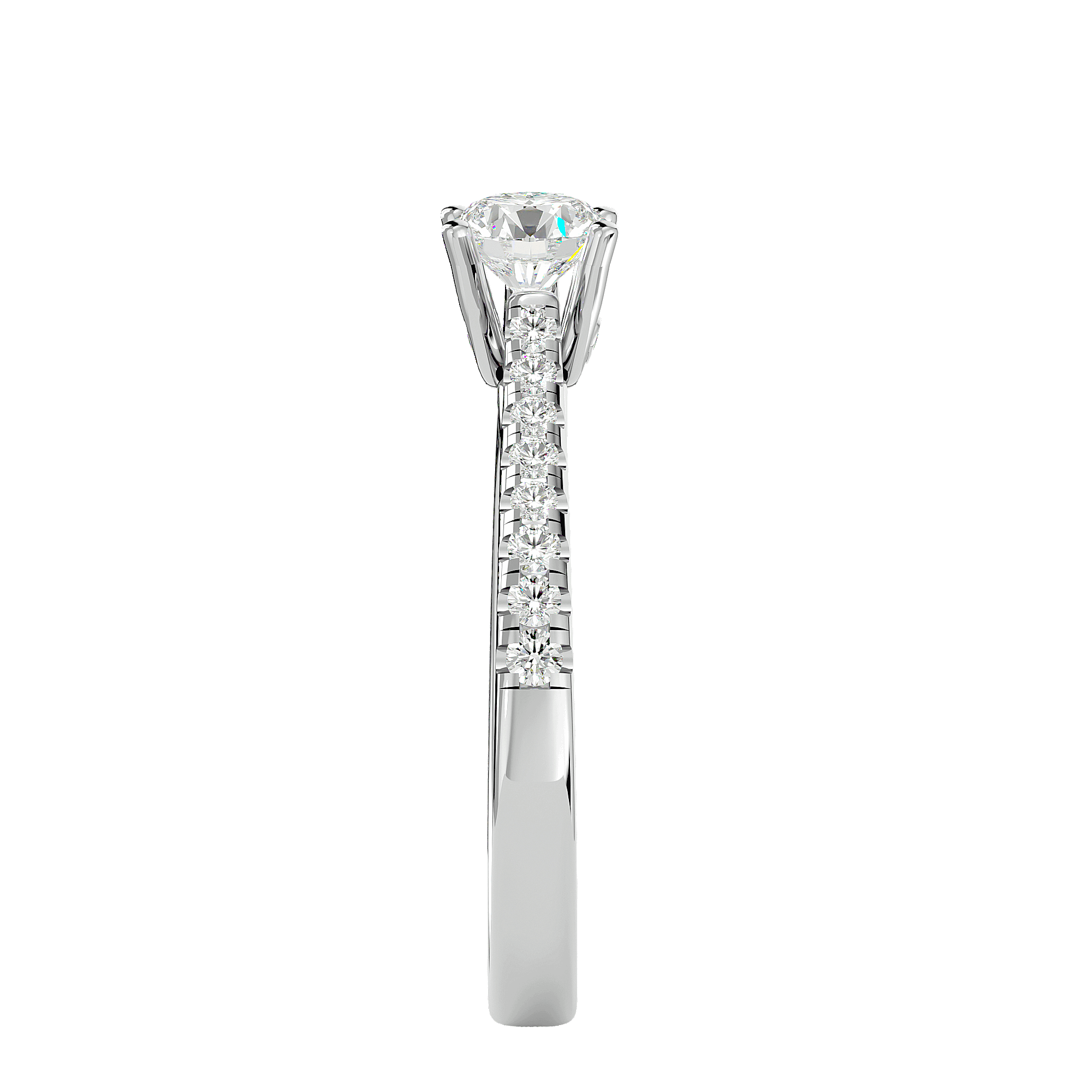 Brittany Diamond Solitaire Ring