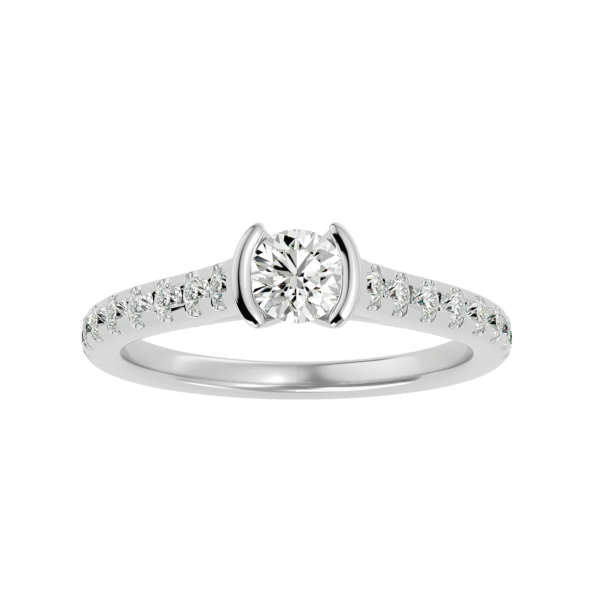 Cameron Diamond Solitaire Ring
