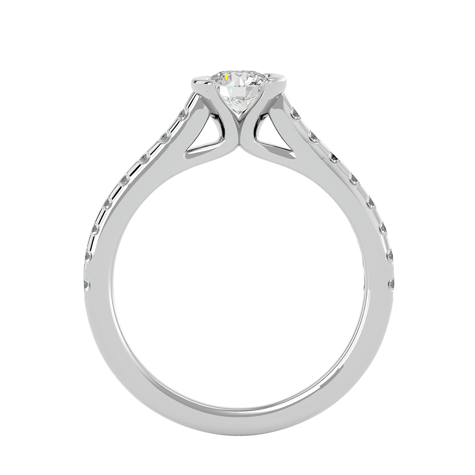 Cameron Diamond Solitaire Ring