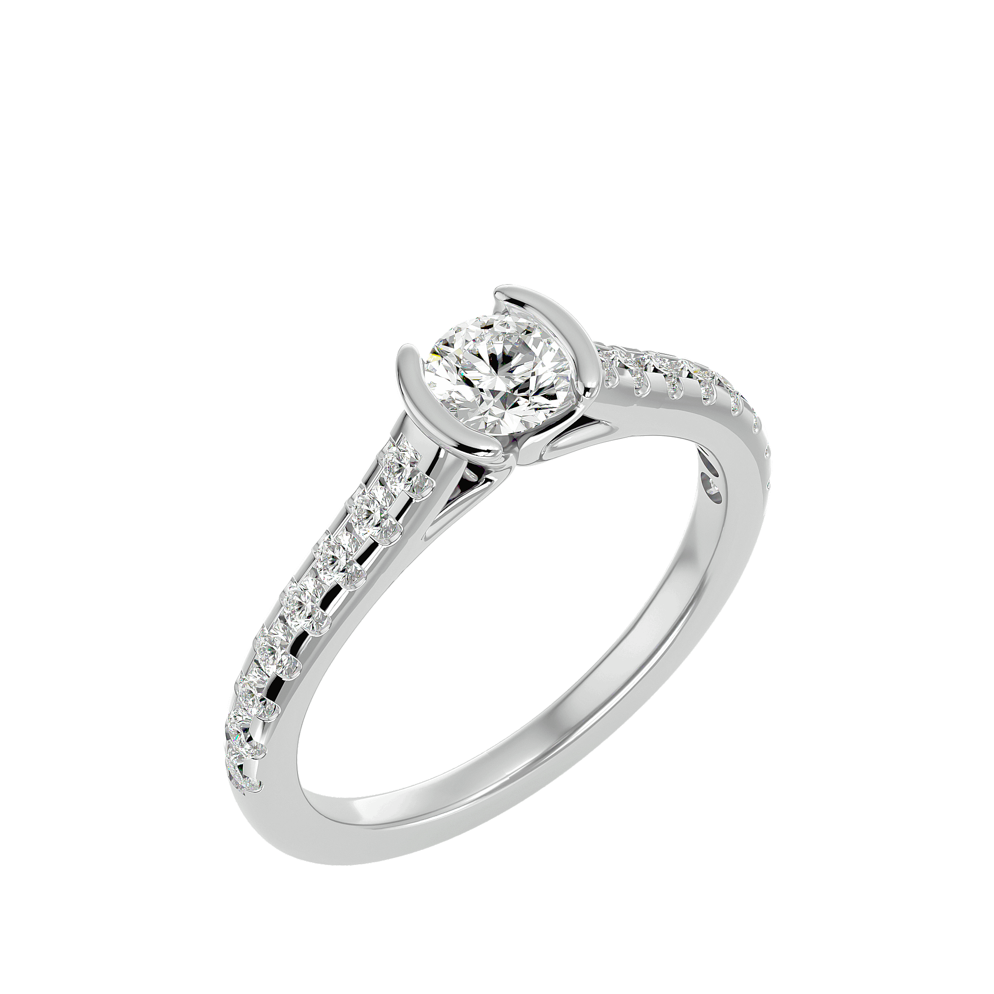 Cameron Diamond Solitaire Ring