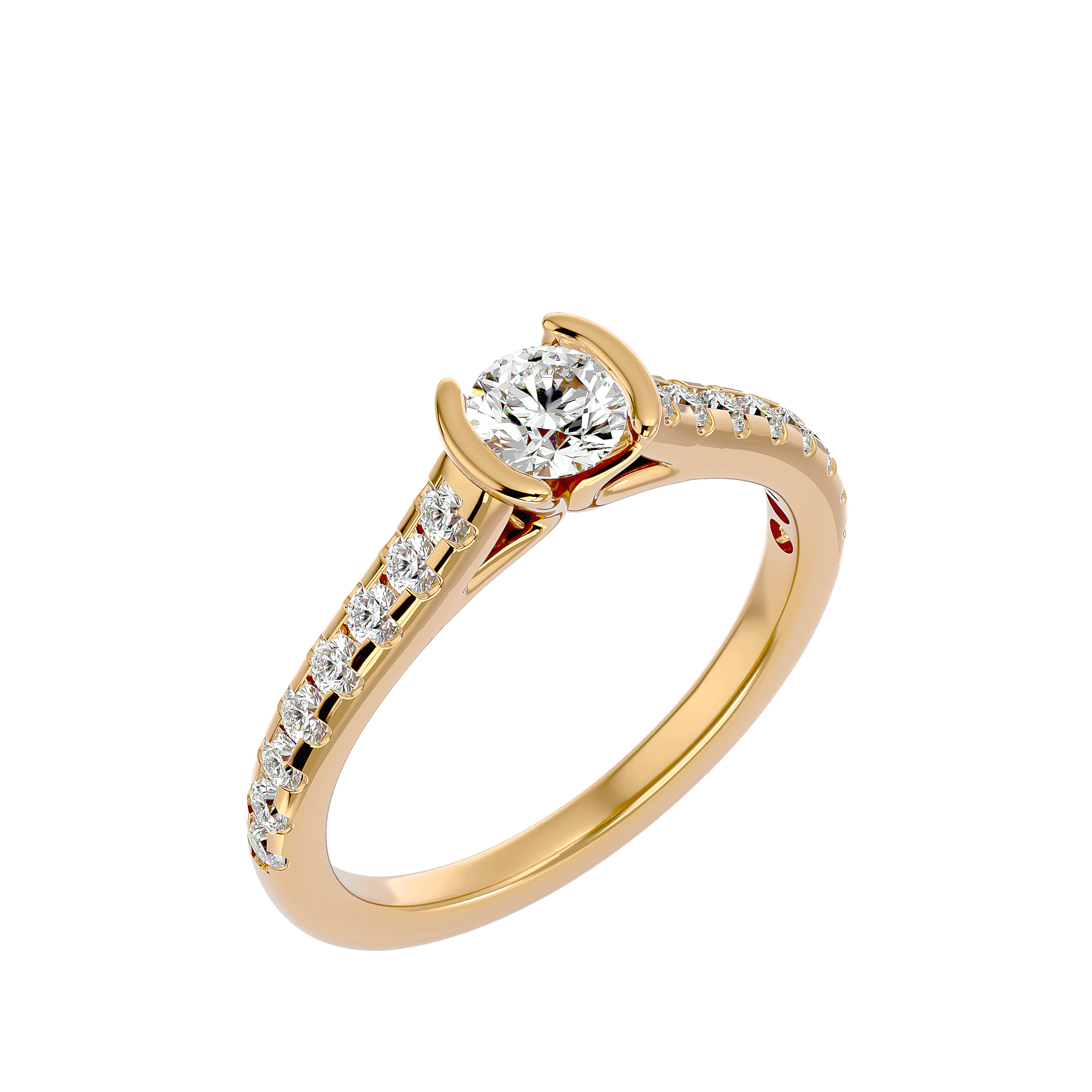 Cameron Diamond Solitaire Ring