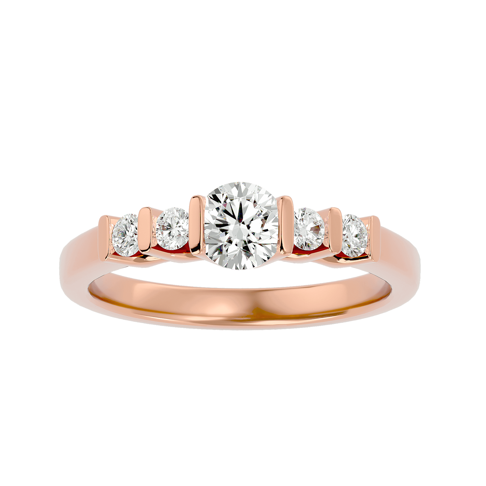 Charlotte Diamond Solitaire Ring