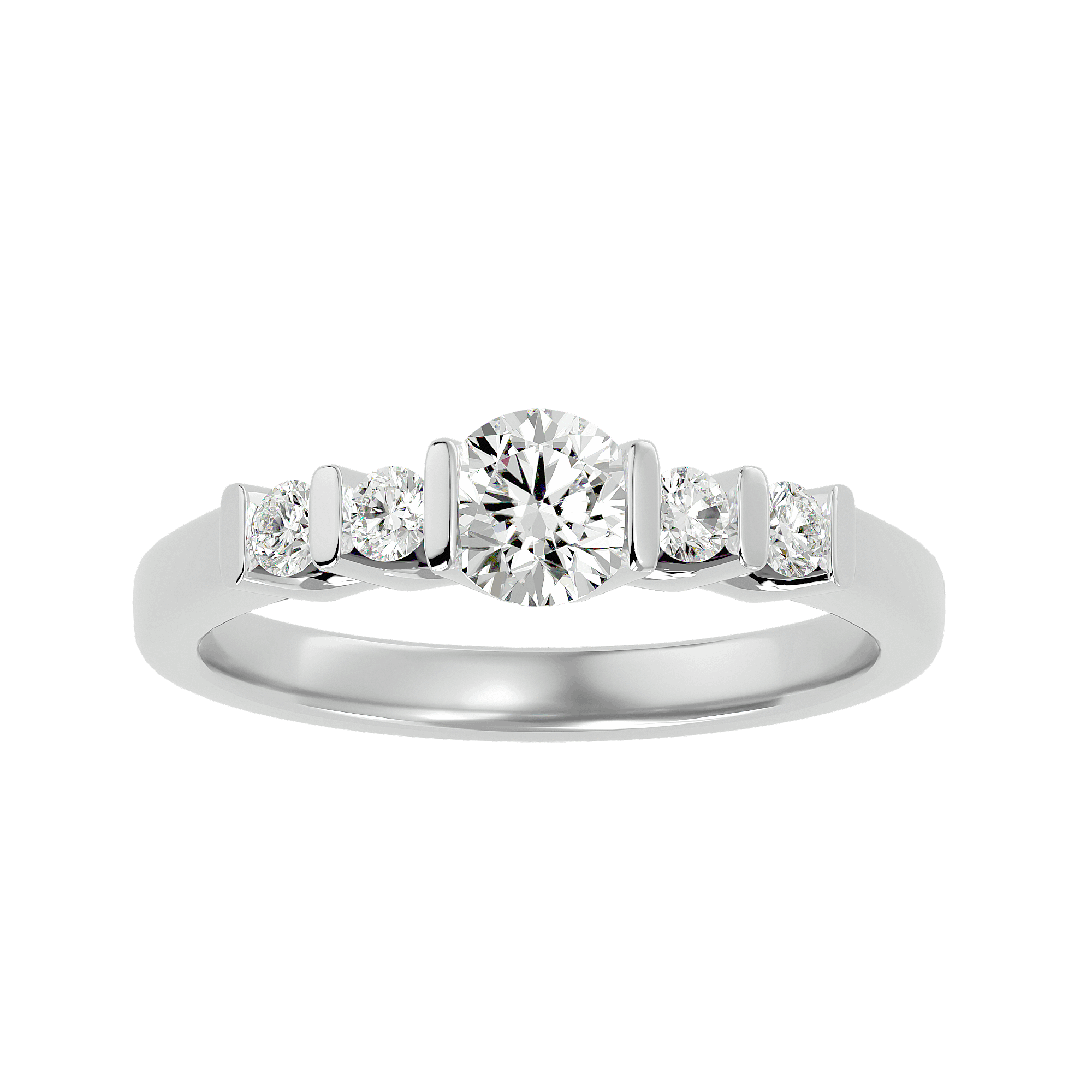Charlotte Diamond Solitaire Ring