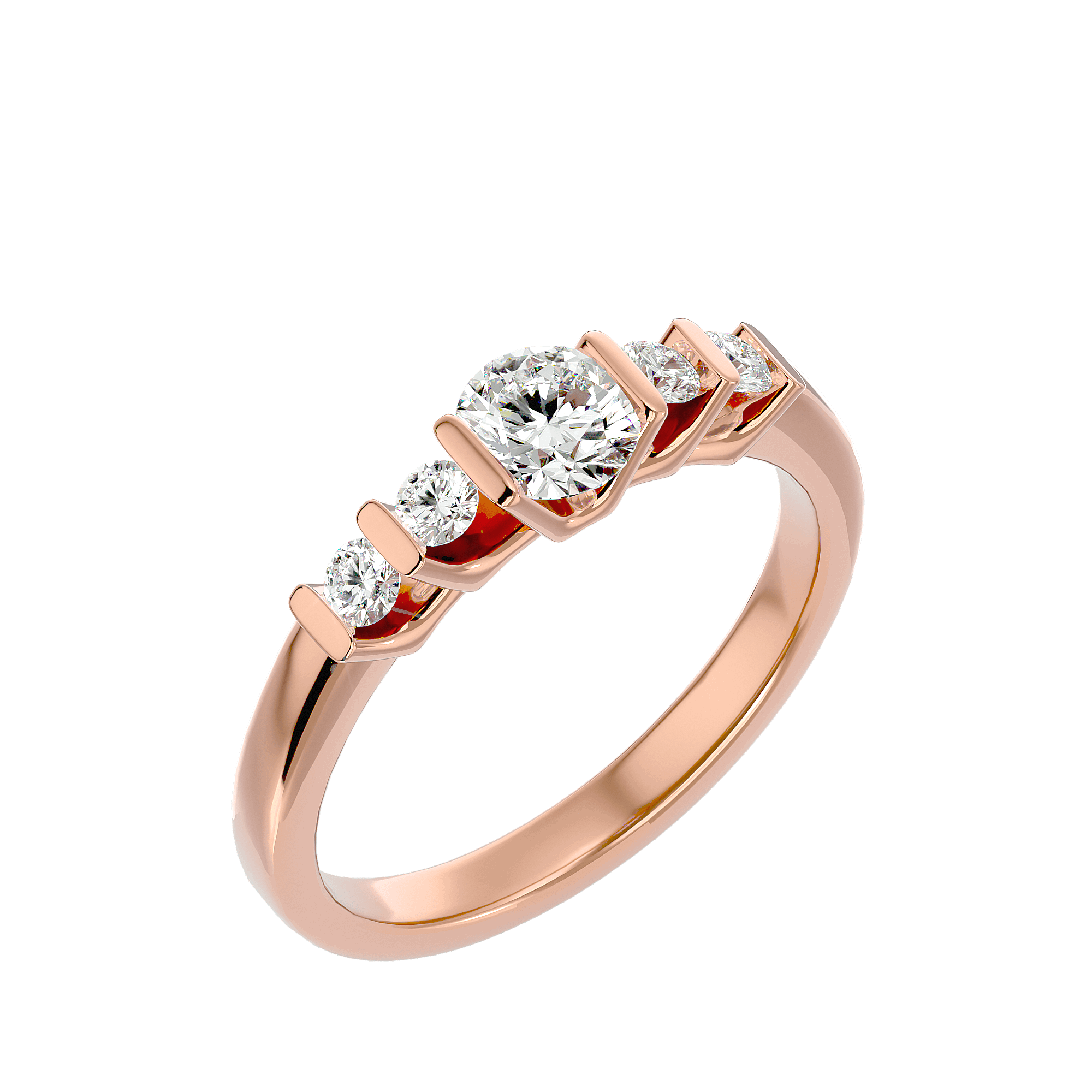 Charlotte Diamond Solitaire Ring