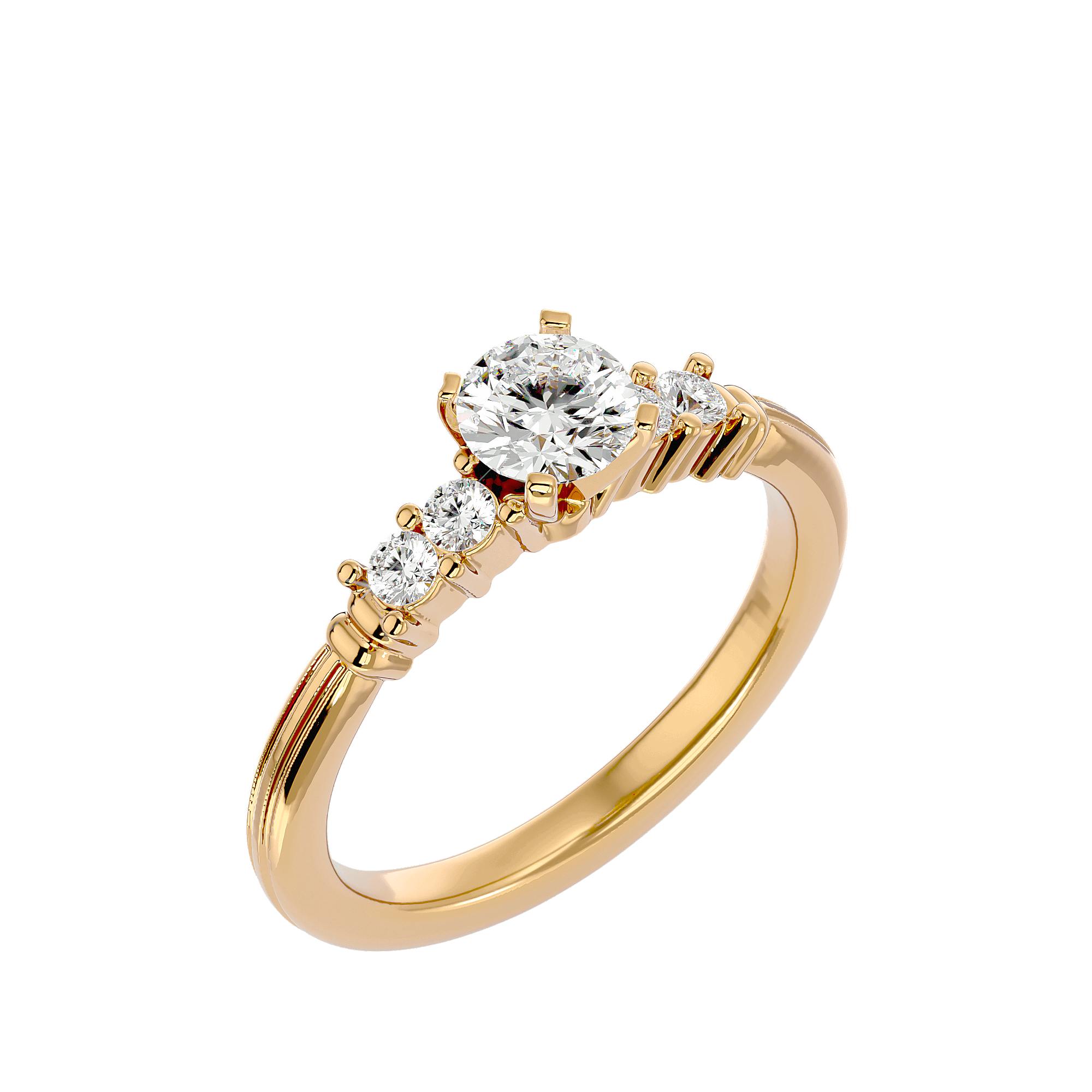 Chloe Diamond Solitaire Ring