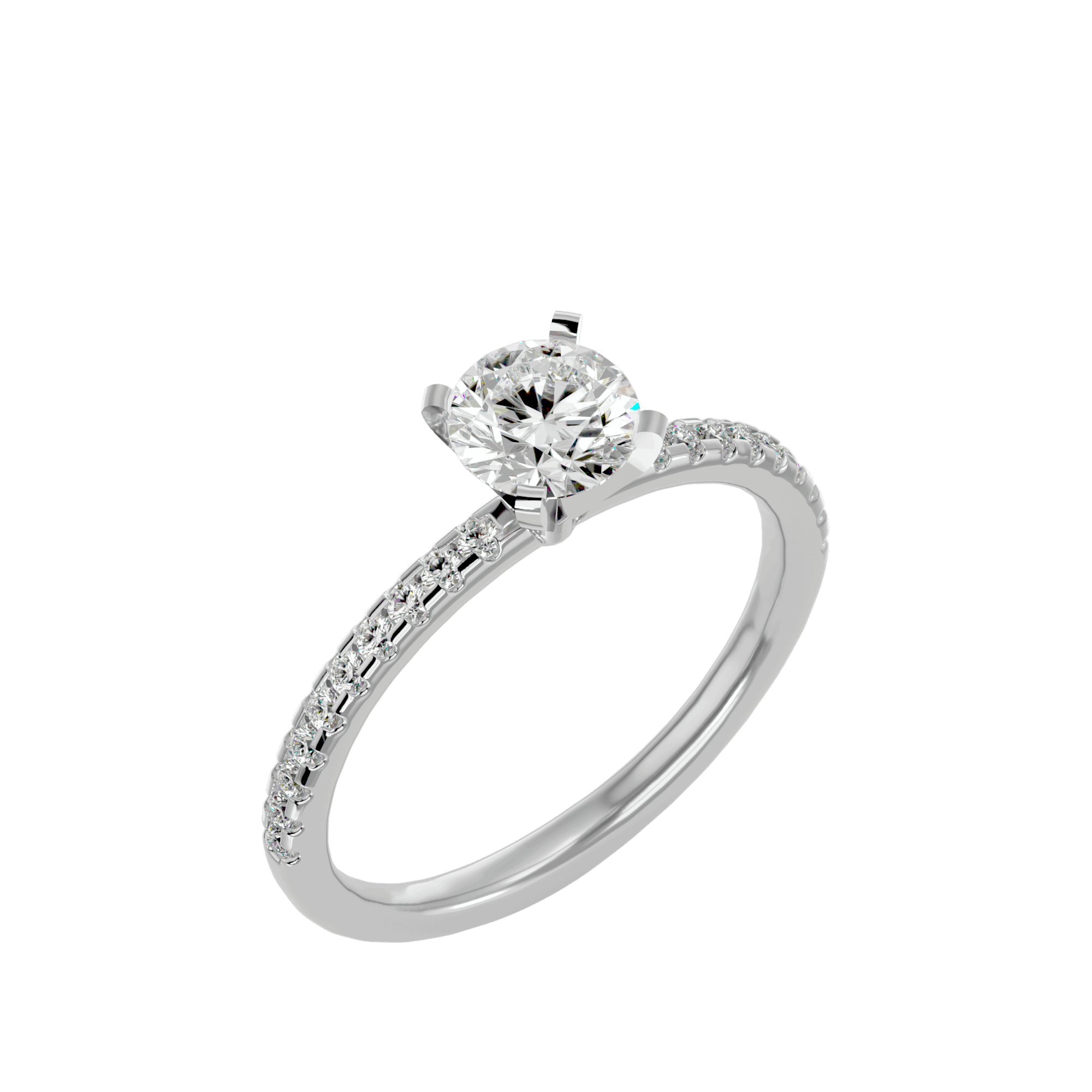 Courtney Diamond Solitaire Ring