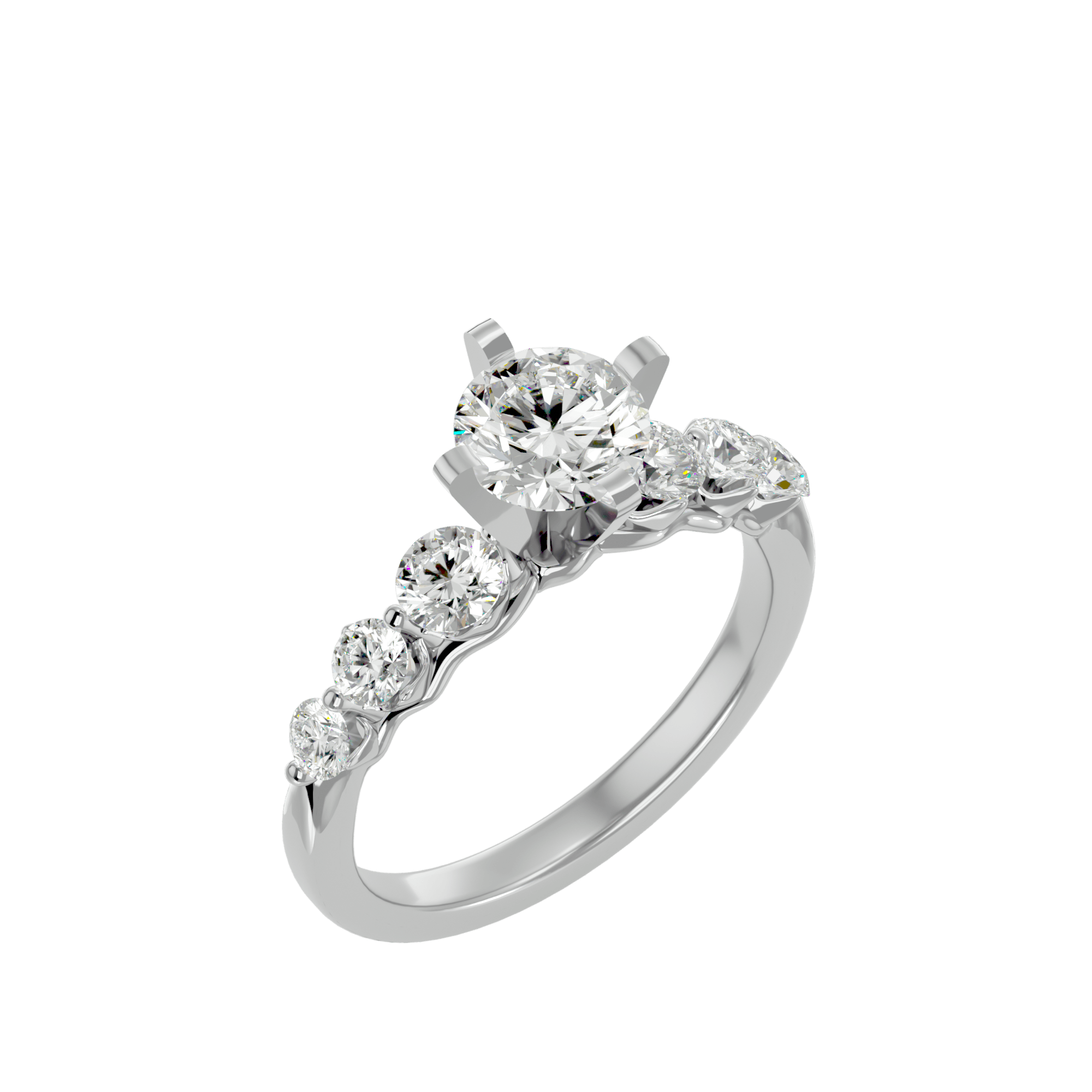 Alisha Diamond Solitaire Ring