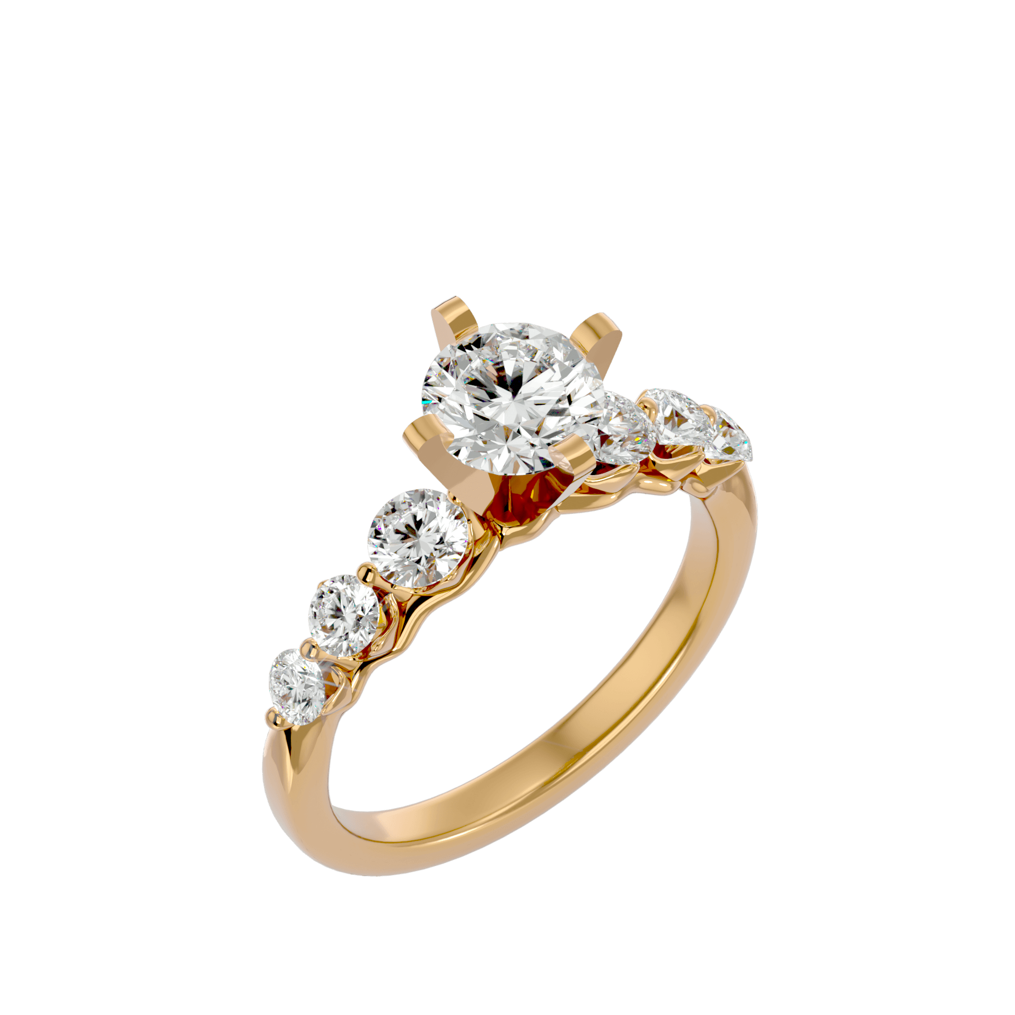 Alisha Diamond Solitaire Ring
