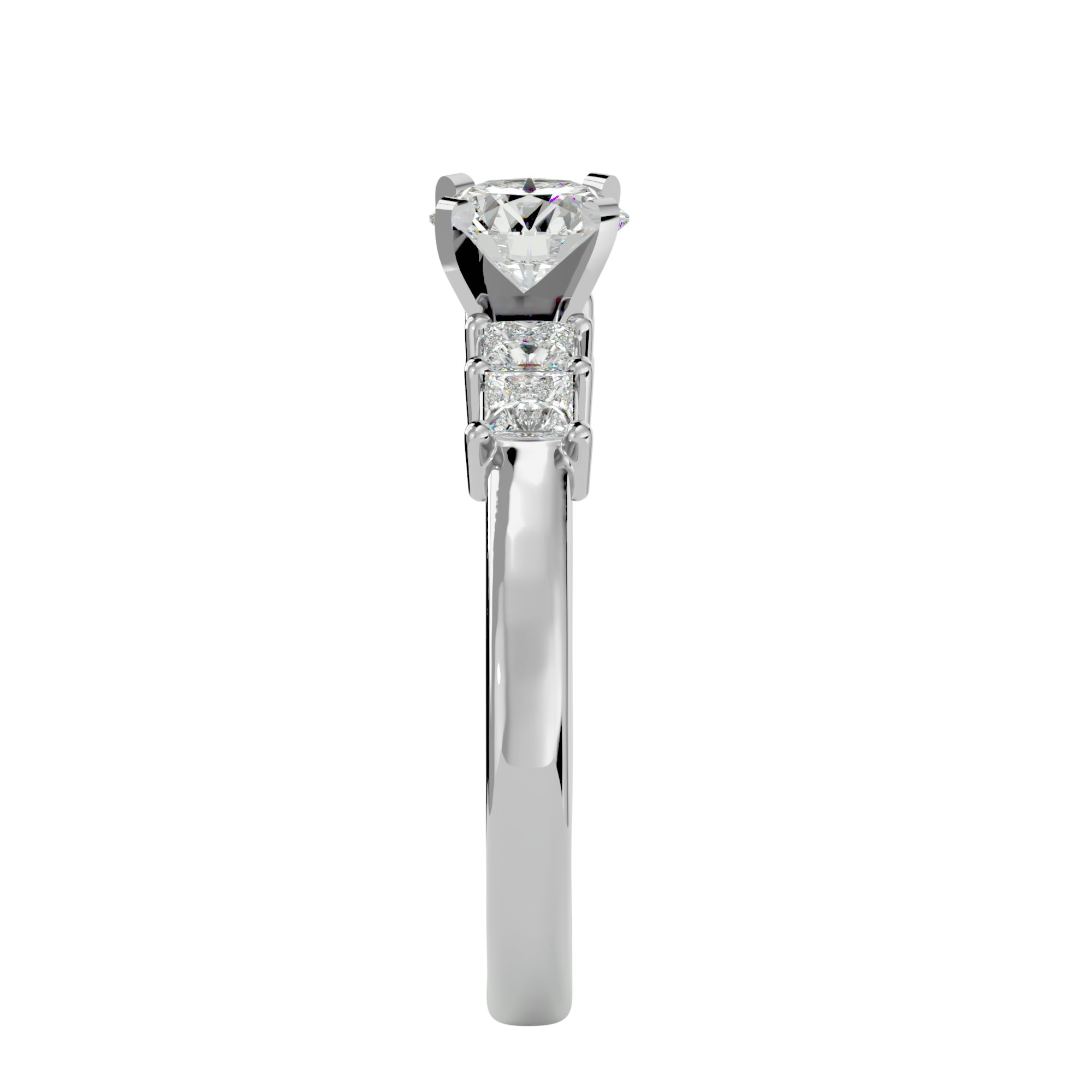 Alyssa Diamond Solitaire Ring