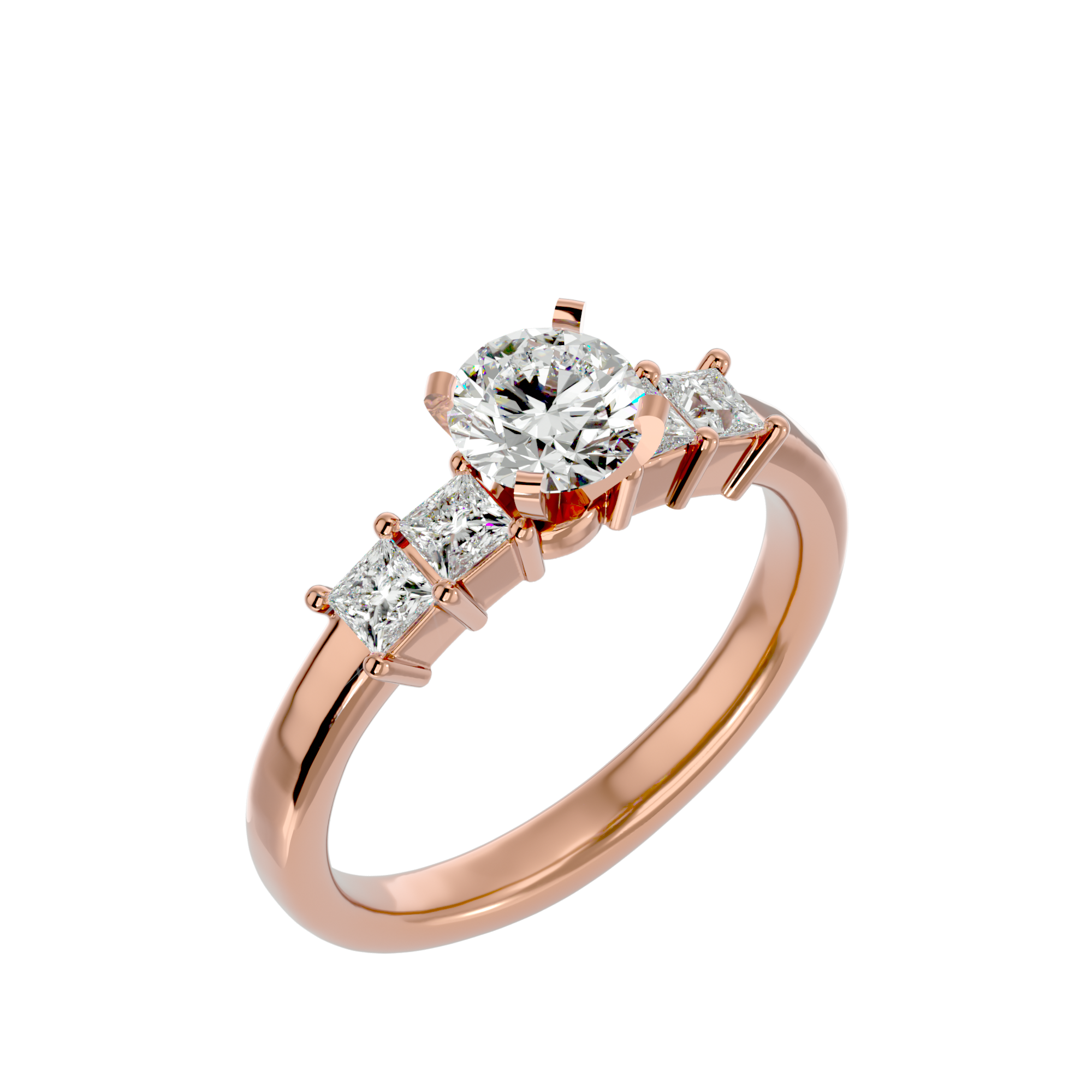 Alyssa Diamond Solitaire Ring