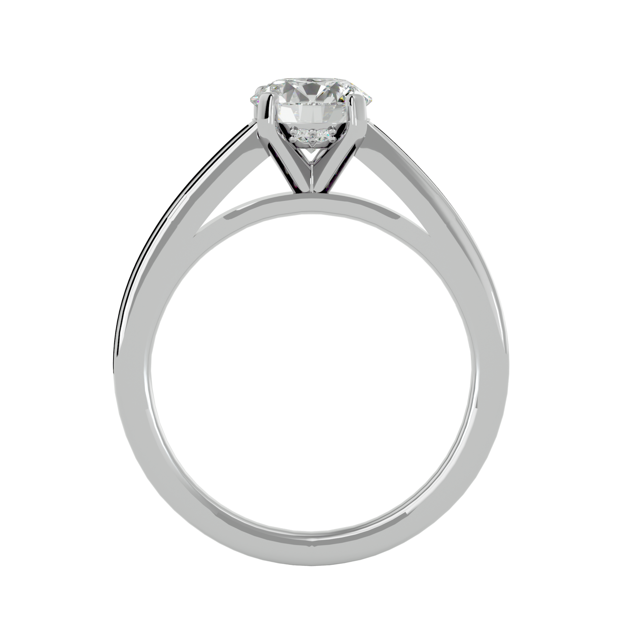 Nora Diamond Solitaire Ring