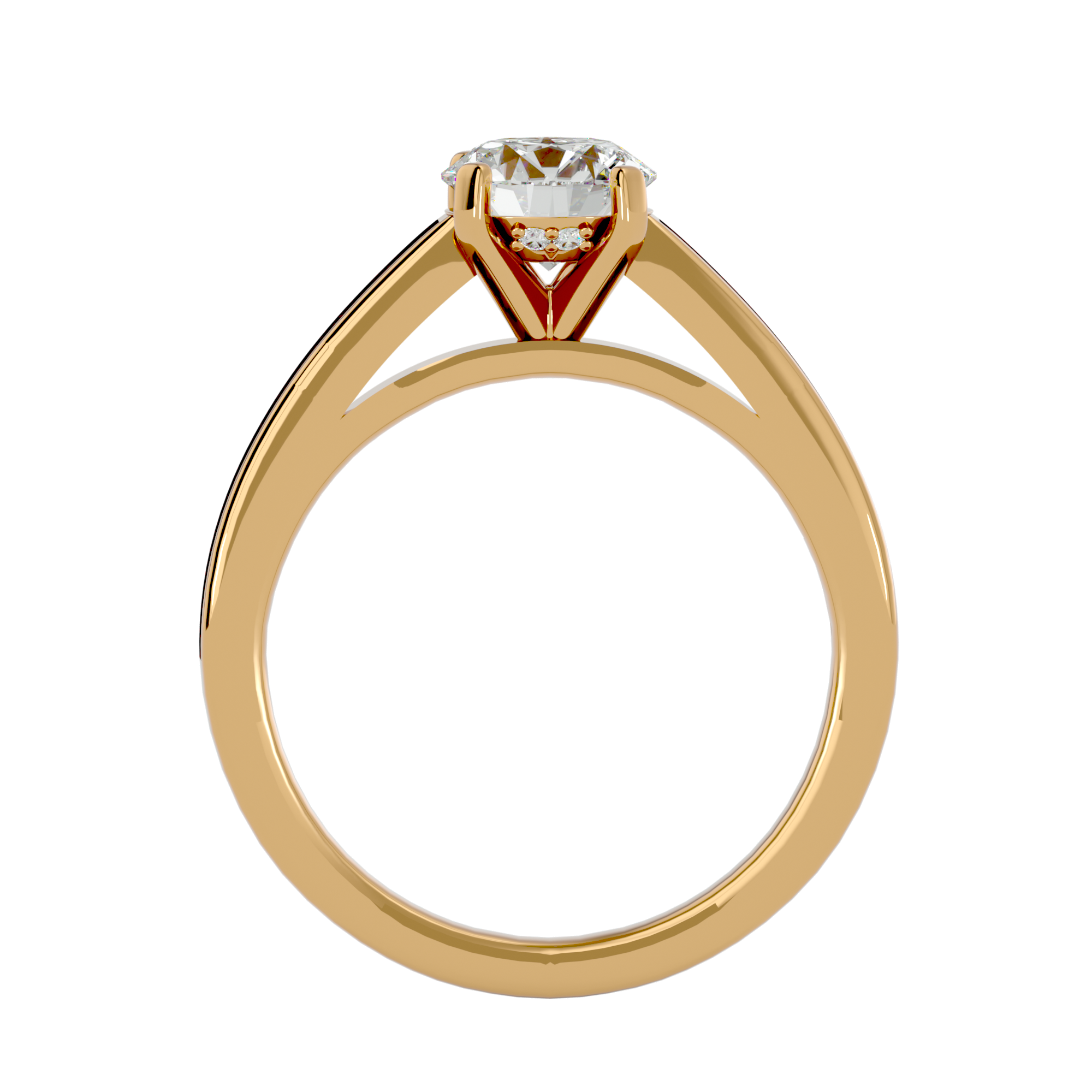 Nora Diamond Solitaire Ring