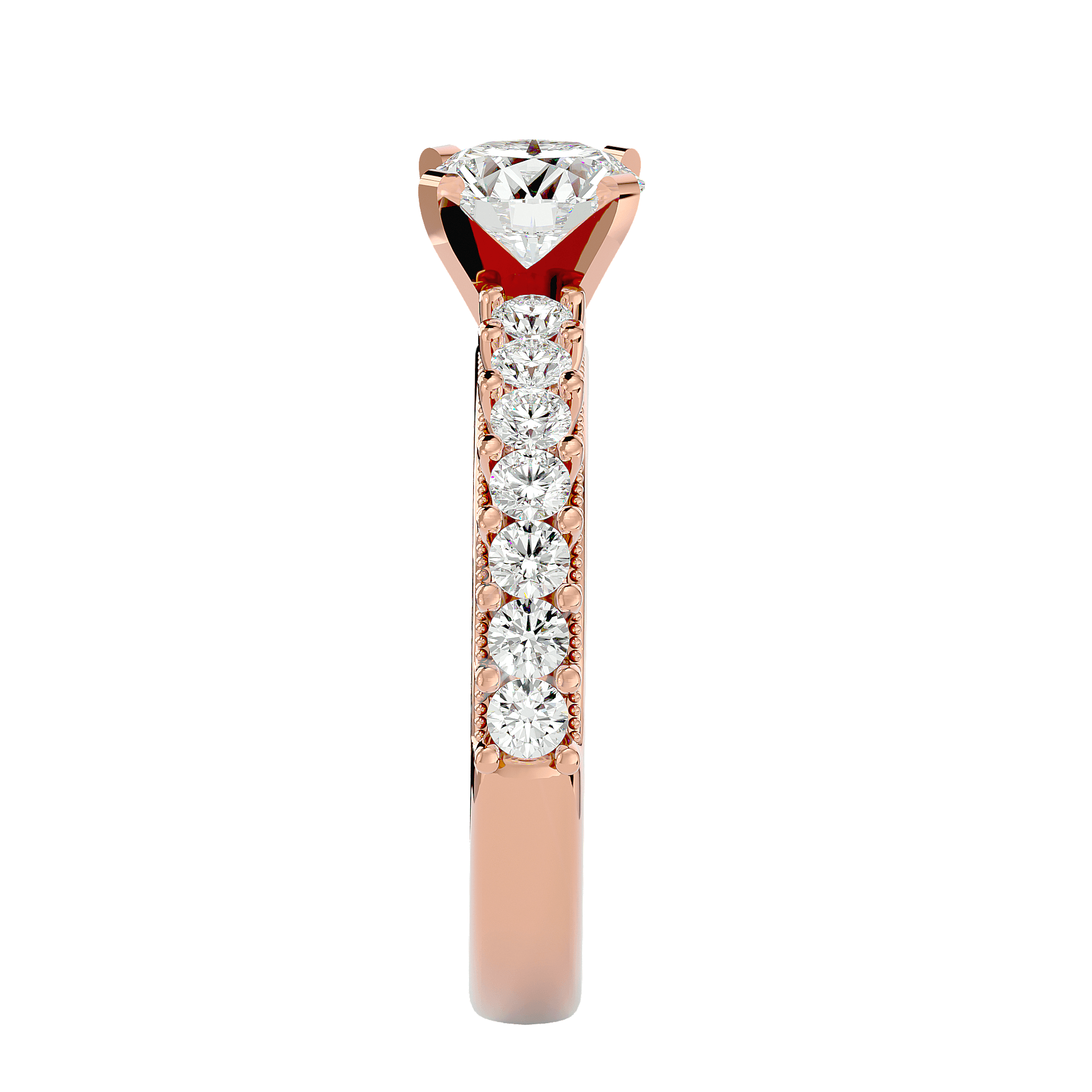Allison Diamond Solitaire Ring