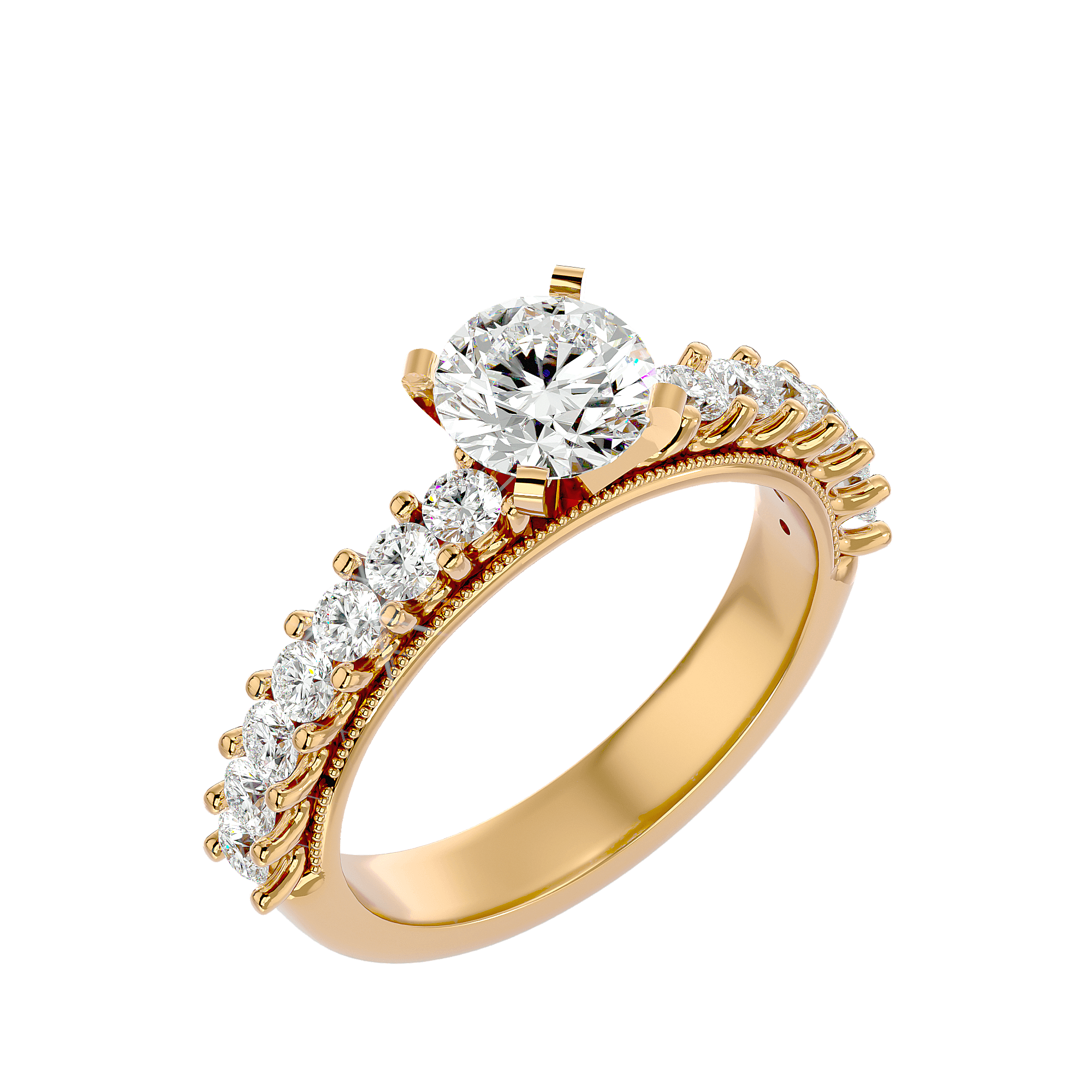 Allison Diamond Solitaire Ring