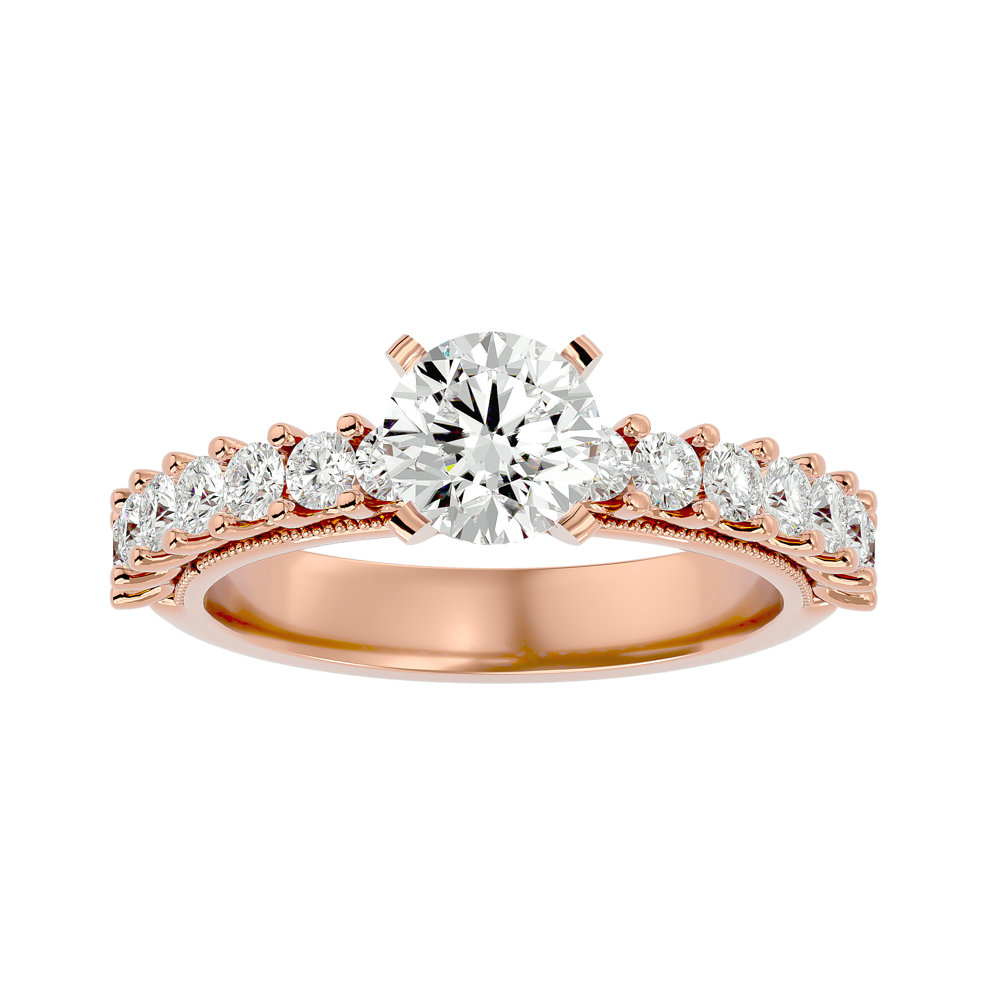 Amelia Diamond Solitaire Ring